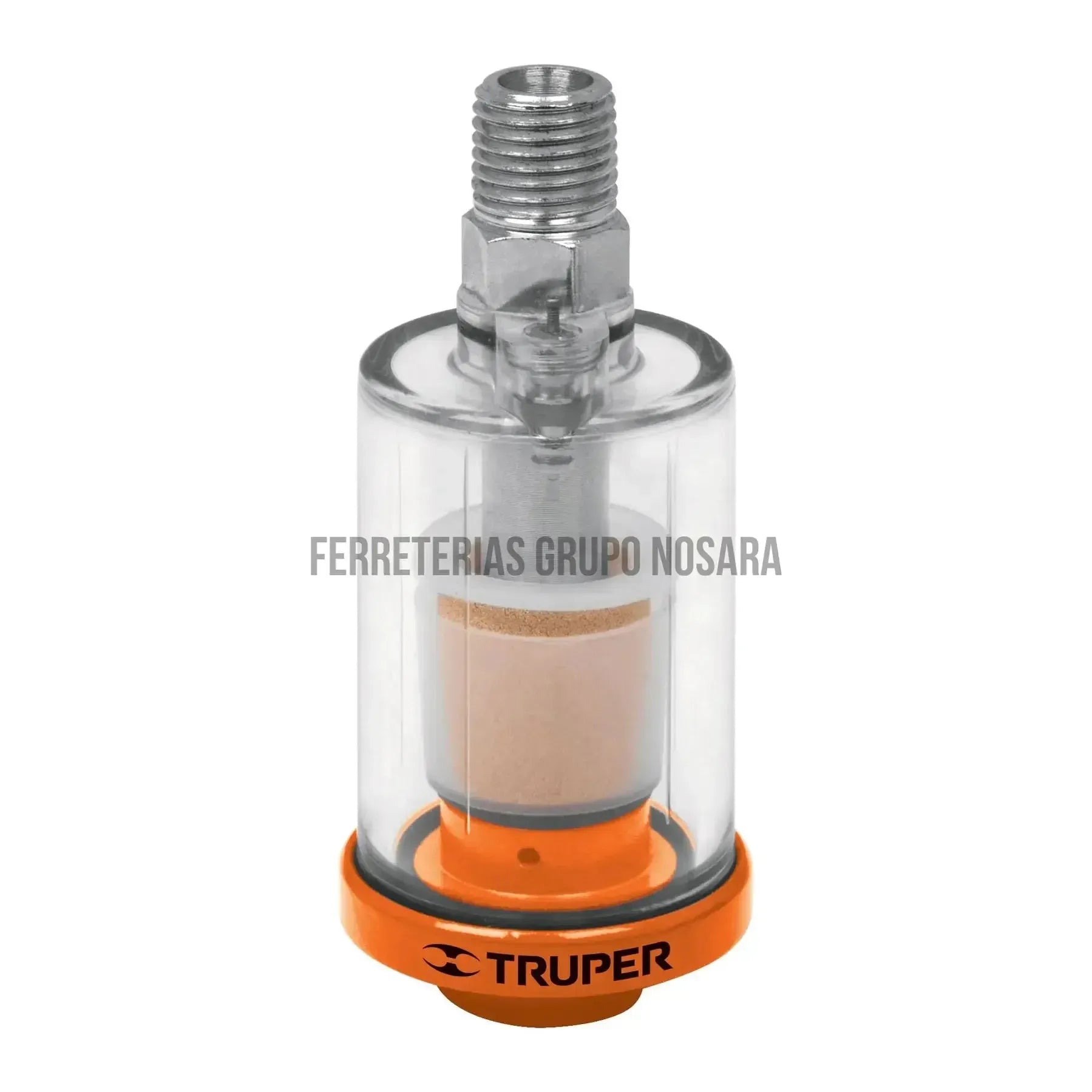 Filtro separador de agua y aceite, cuerda 1/4 NPT, Truper / 19027-