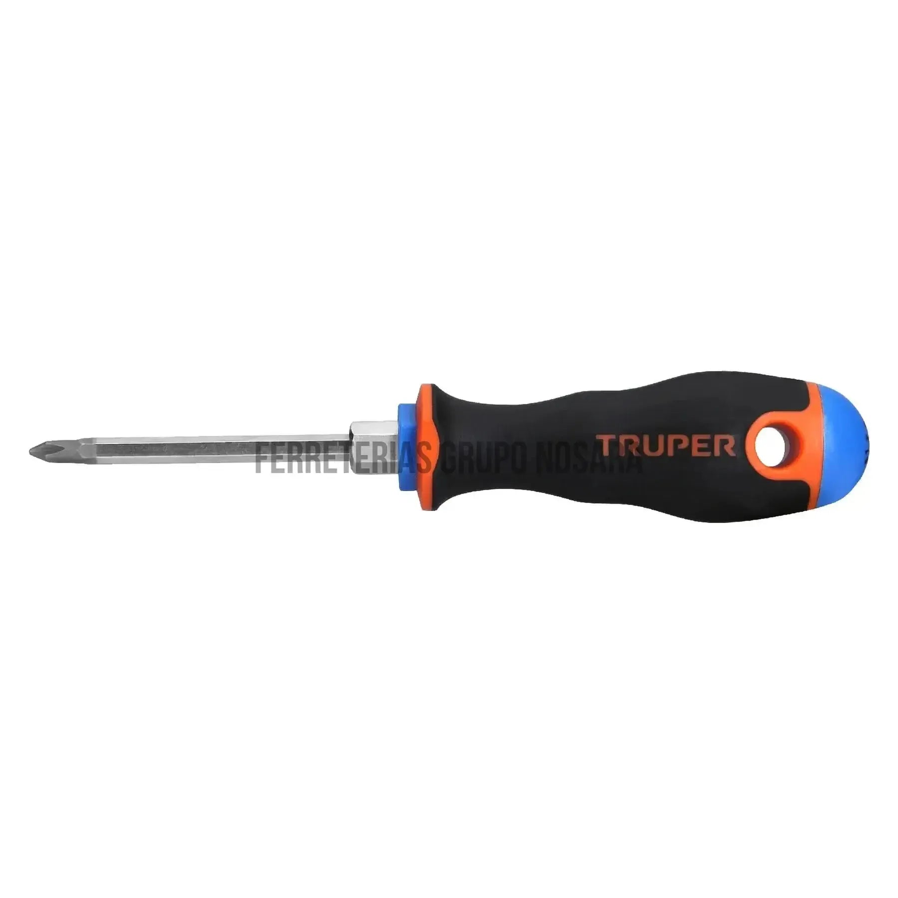 Desarmador de cruz 3/16" x 3" mango Comfort Grip, Truper / 14064-