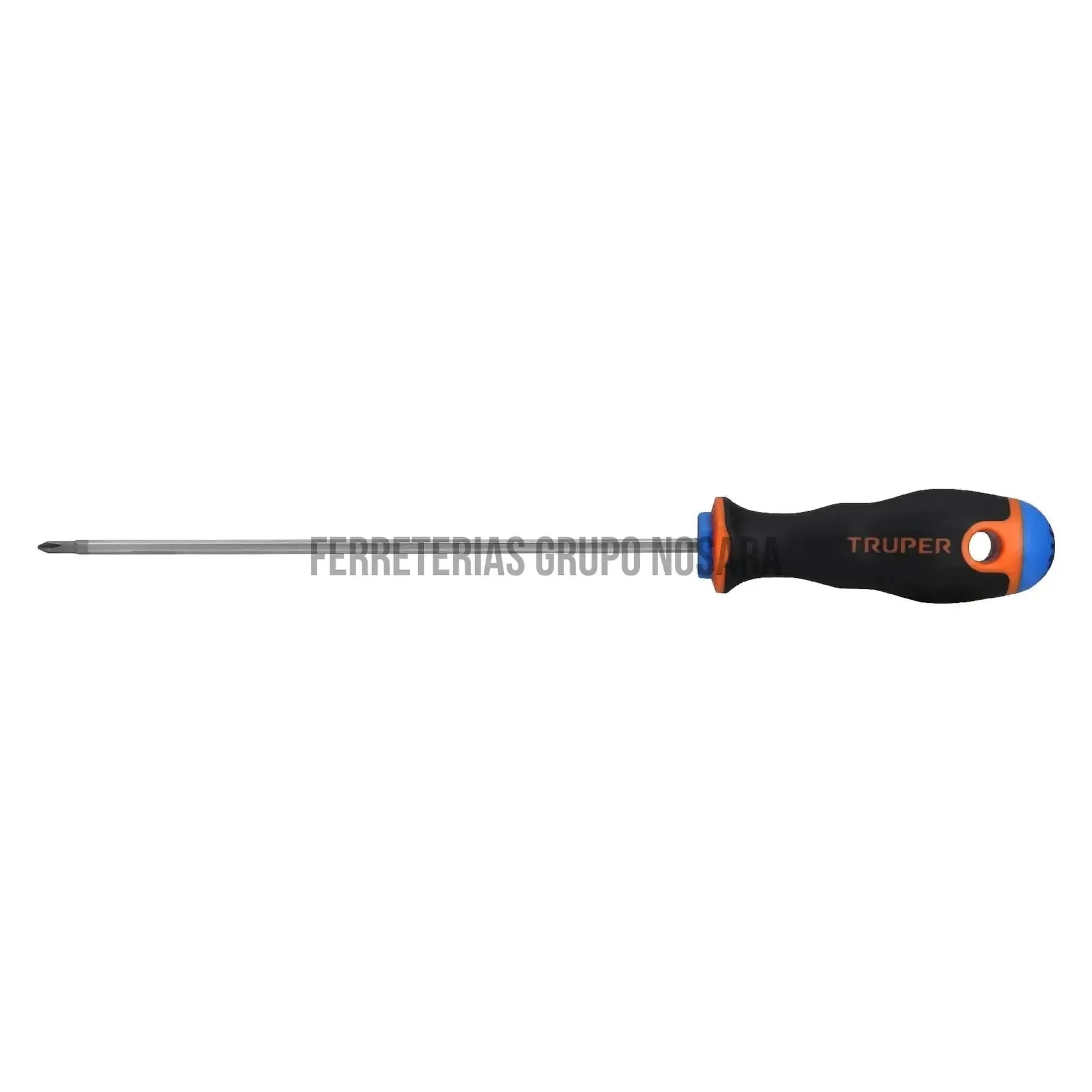 Desarmador de cruz 1/8" x 6" mango Comfort Grip, Truper / 14058-