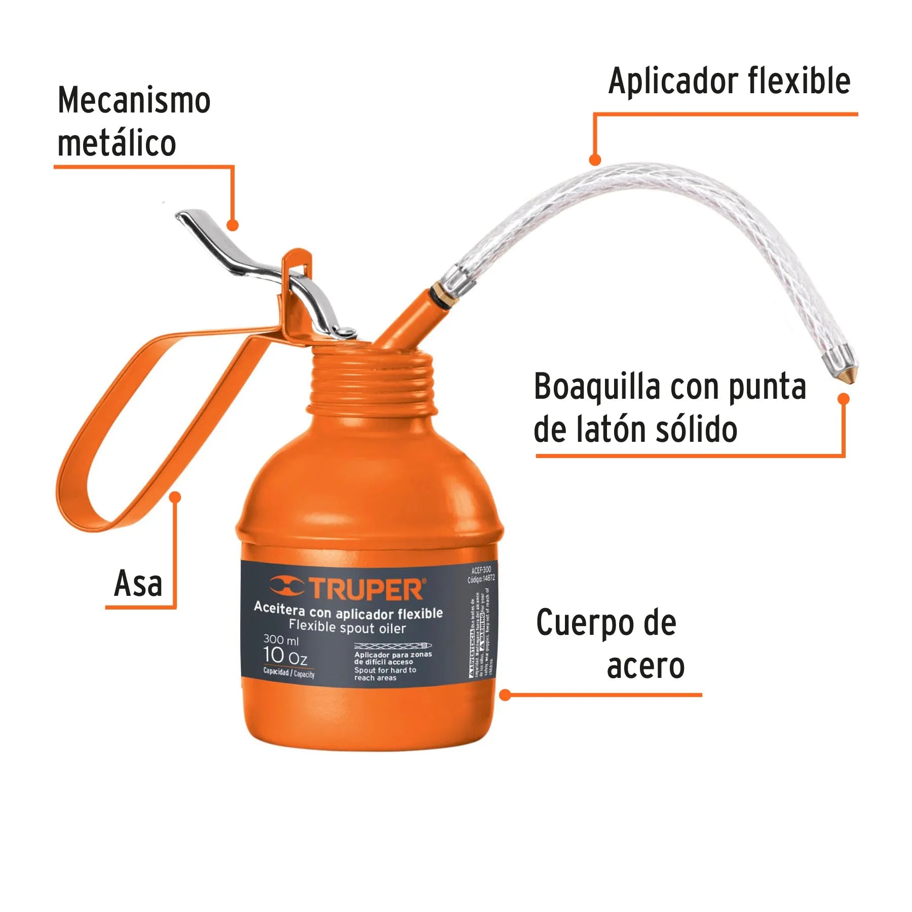 TRUPER ACEITERA ACEF-300ML A-5 14872