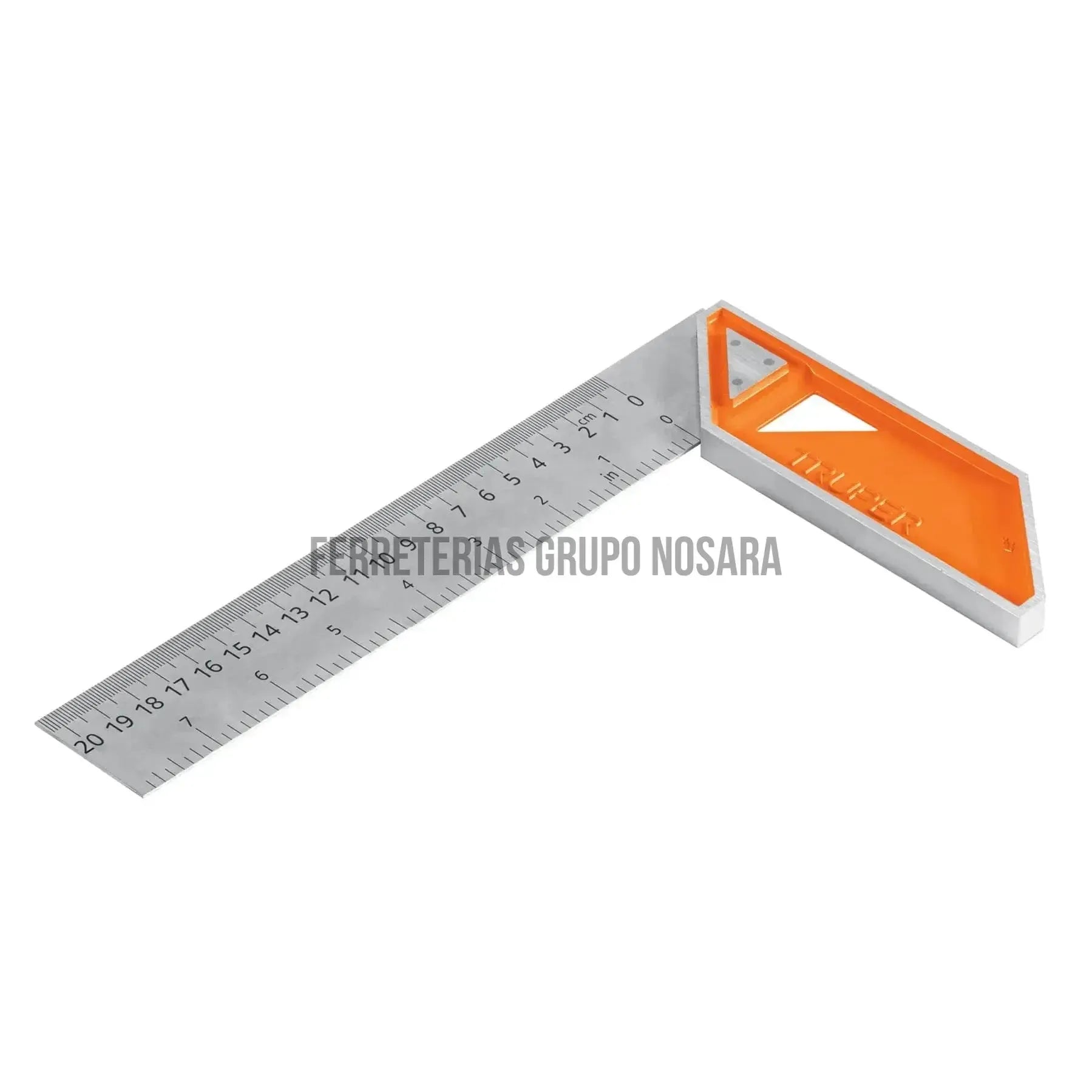Escuadra 8" para carpintero con mango 100% de aluminio / 14372-