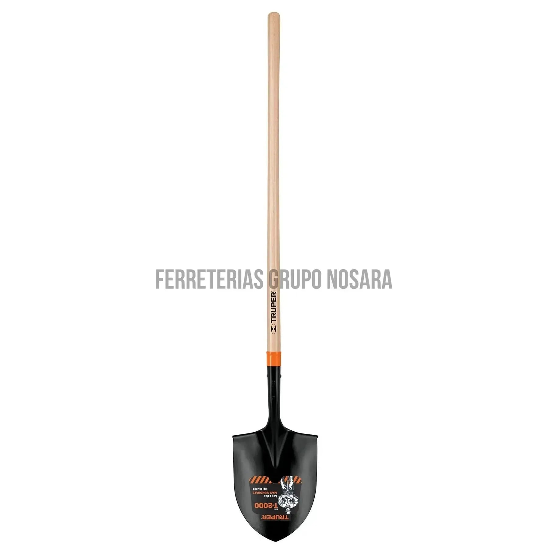 Pala irrigación T-2000, mango largo 45", Truper / 17177-