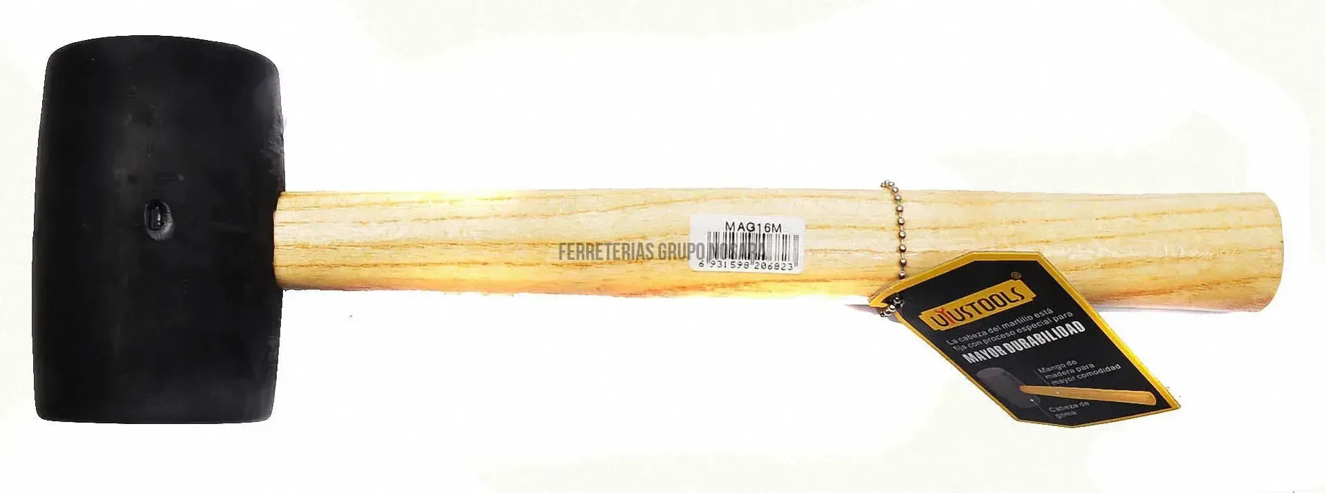 MAZO GOMA 16OZ MANGO MADERA UYUSTOOLS-
