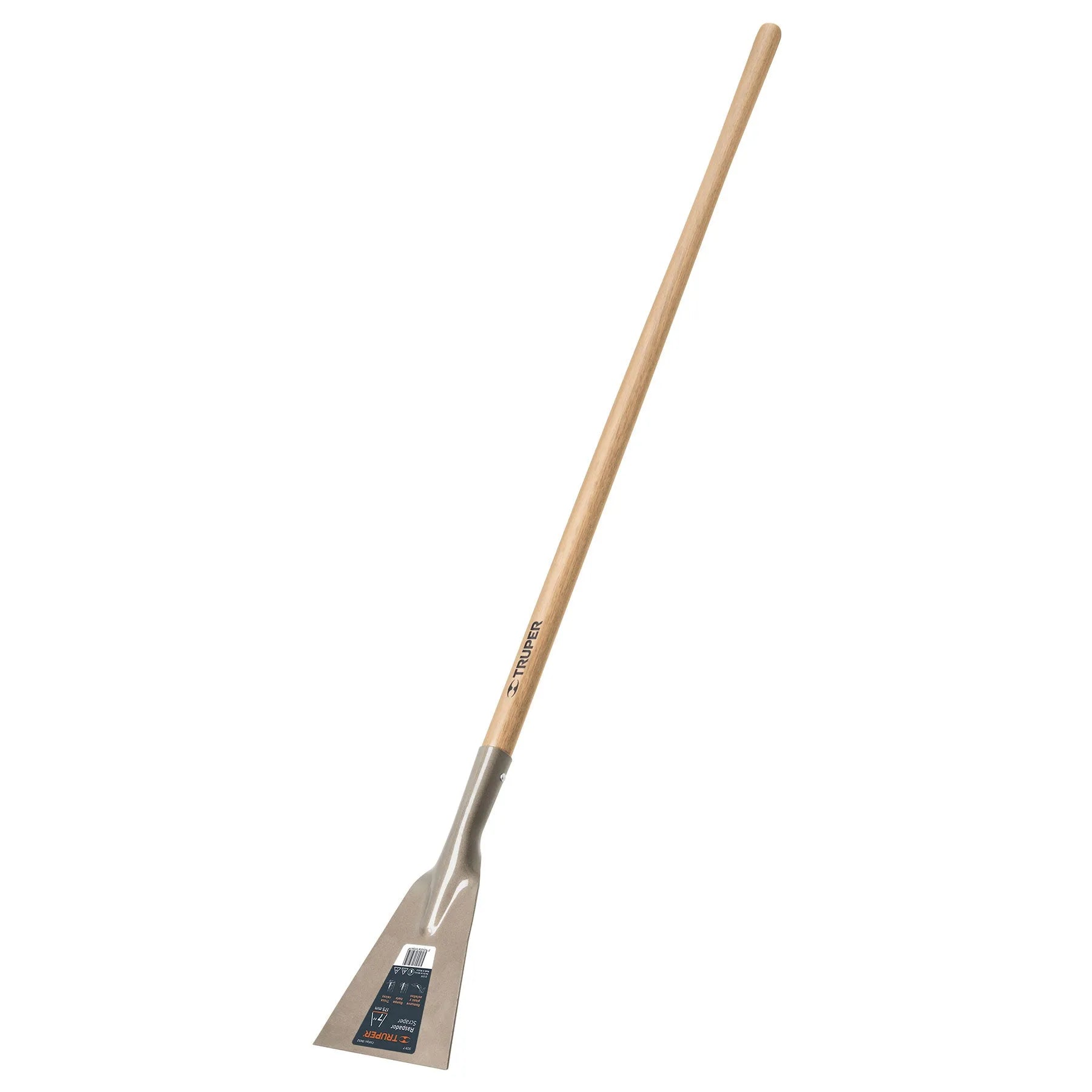 Raspador 7" con mango largo de 54", Truper / 18652-