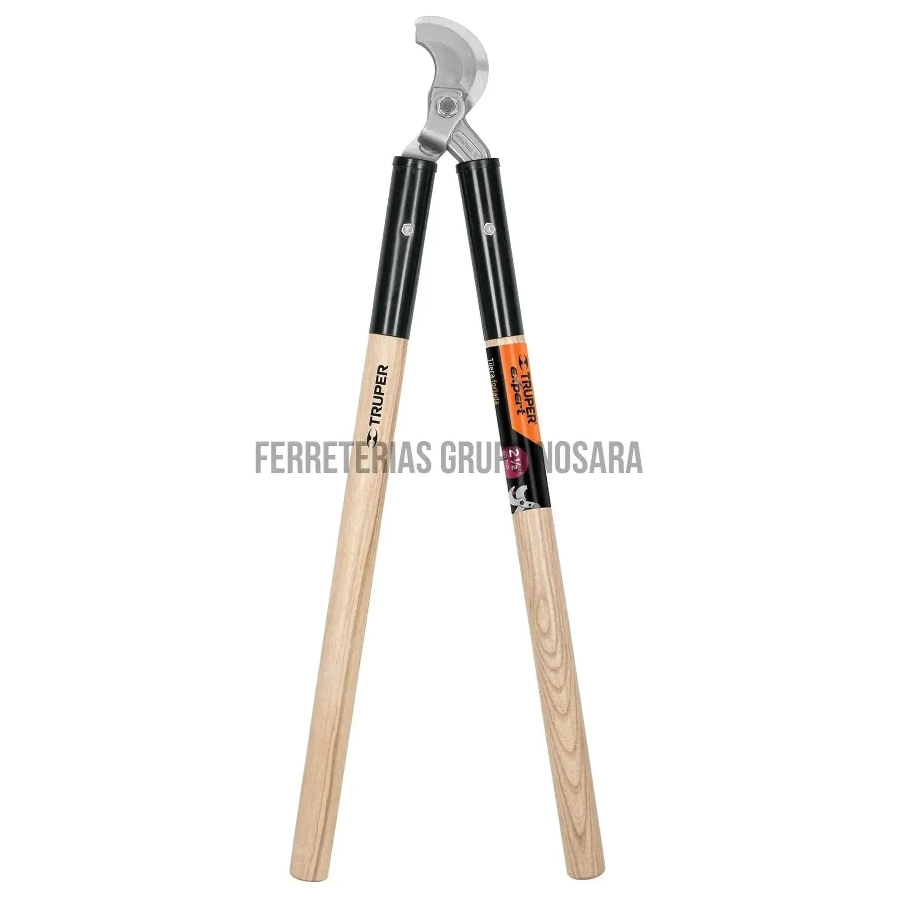 Tijera para ramas 80 cm uso rudo mangos de madera, Expert / 18400-