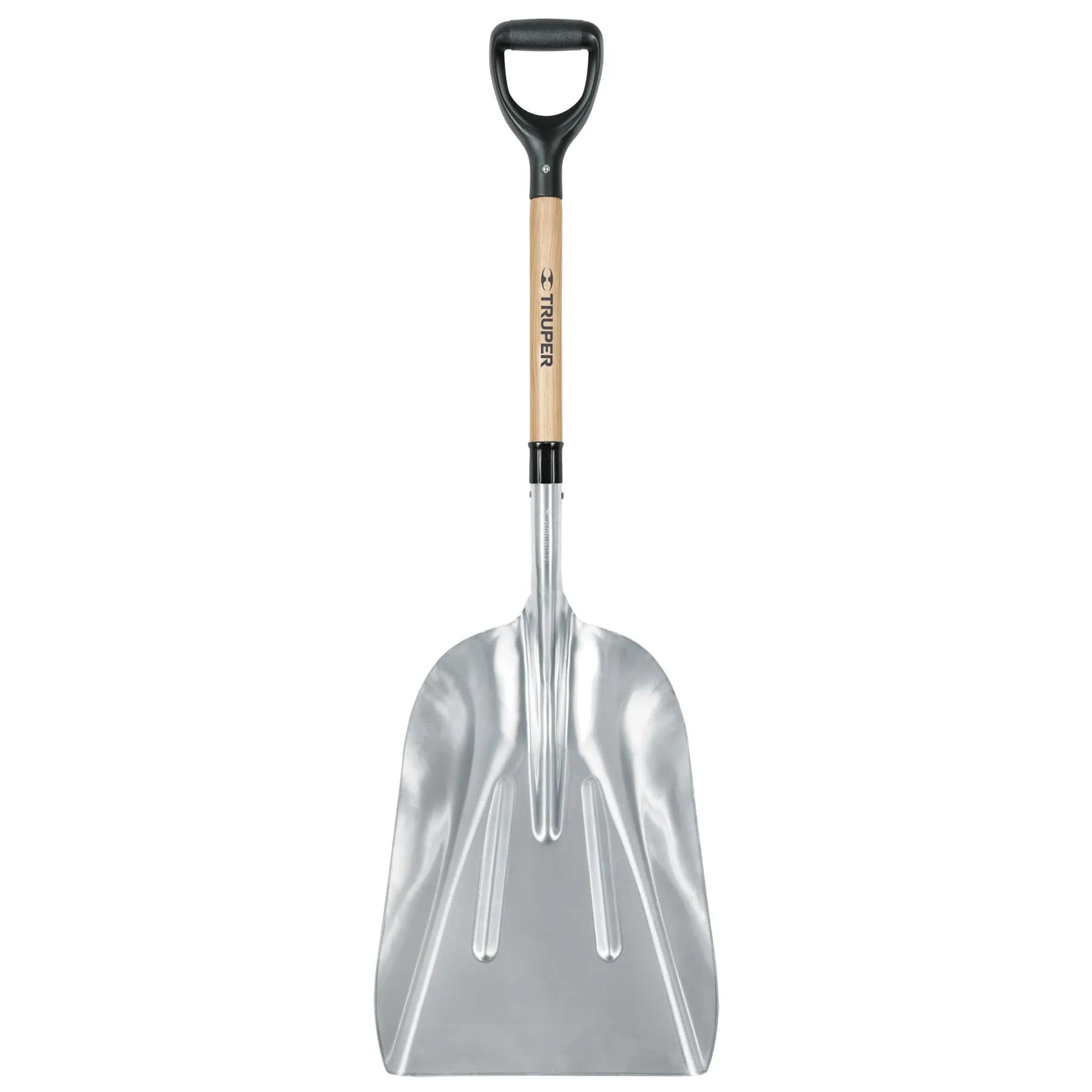Pala sanitaria cabeza #15-1/2 aluminio, puño "Y", mango 27" / 17233-