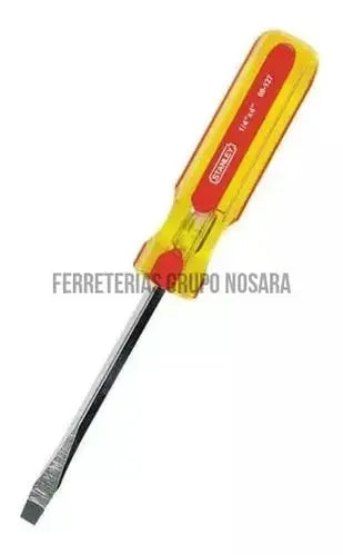 Destornillador De Plano Profesional 5/16X6 STANLEY 69121-