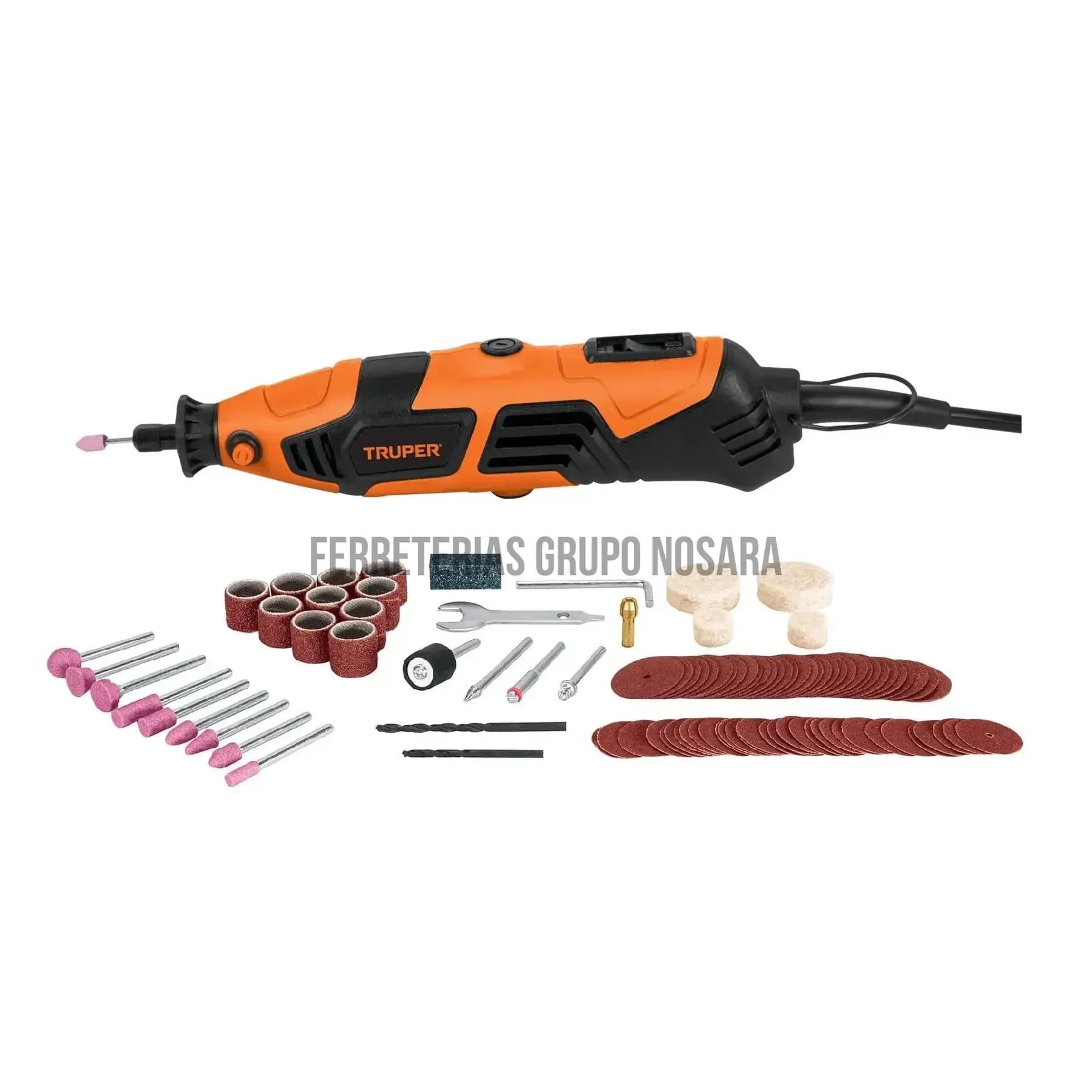 Herramienta rotativa profesional 150 W con 97 accesorios / 17449-