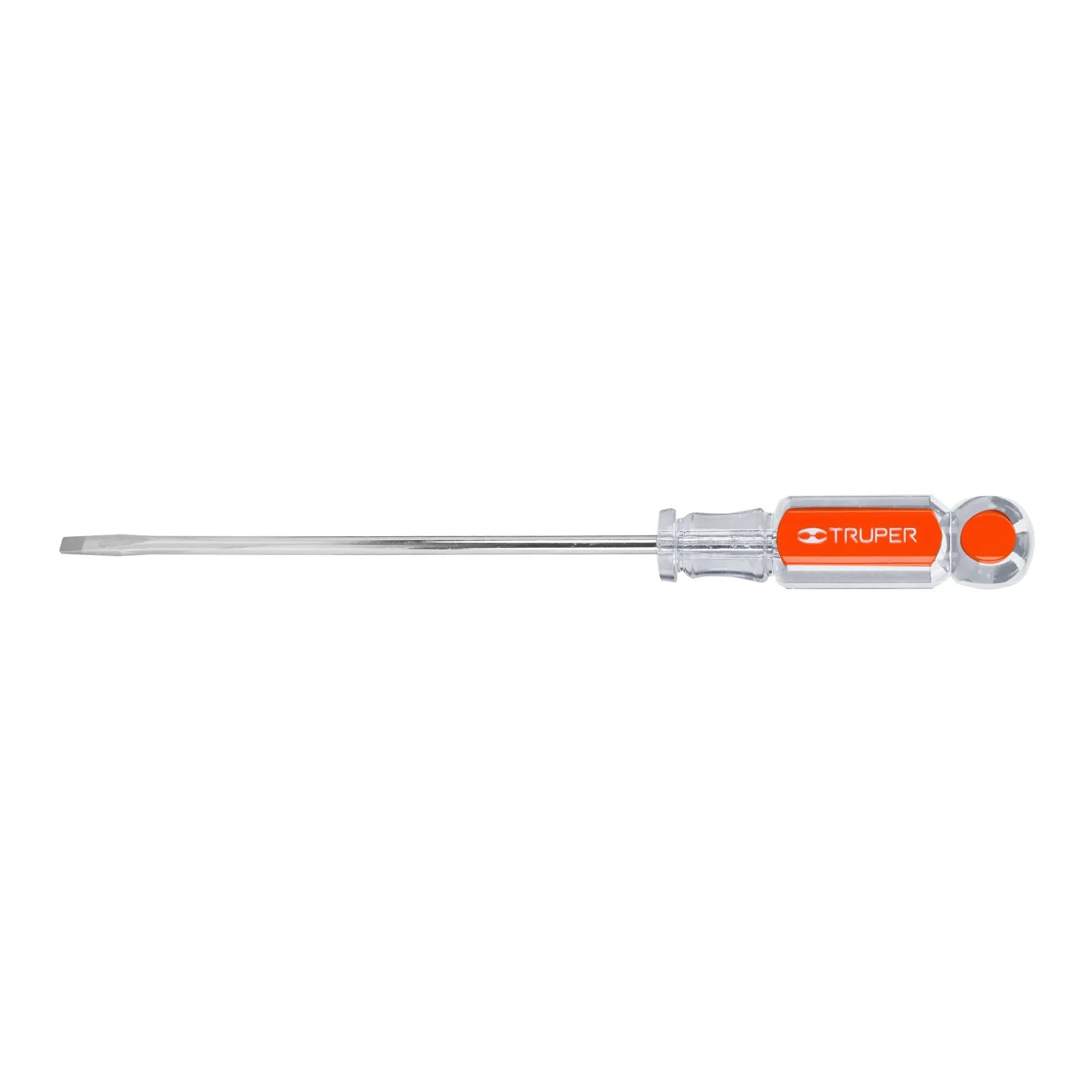 Desarmador cabinet 3/16" x 6" mango de acetato, Truper / 14038-