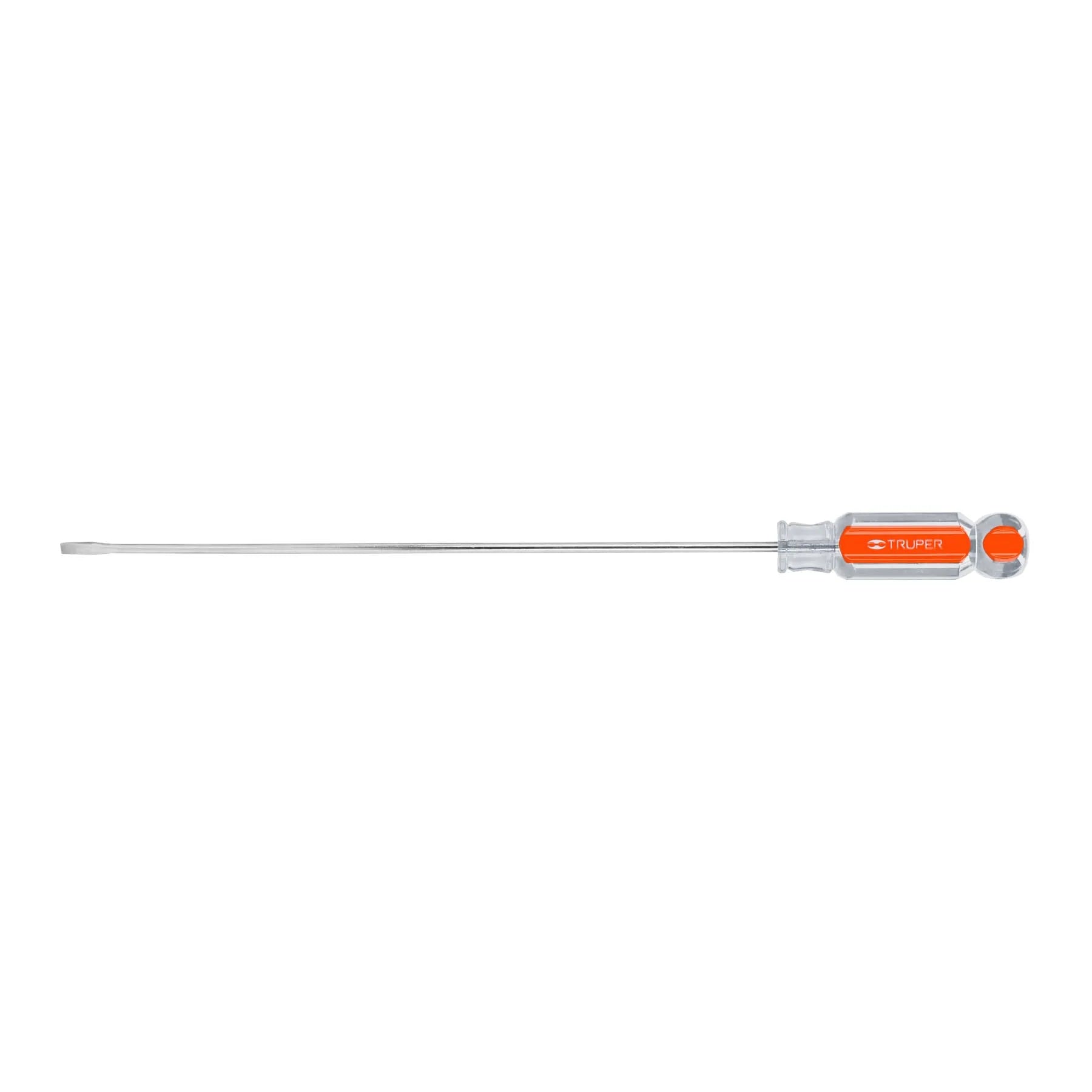 Desarmador cabinet 1/8" x 8" mango de acetato, Truper / 14026-
