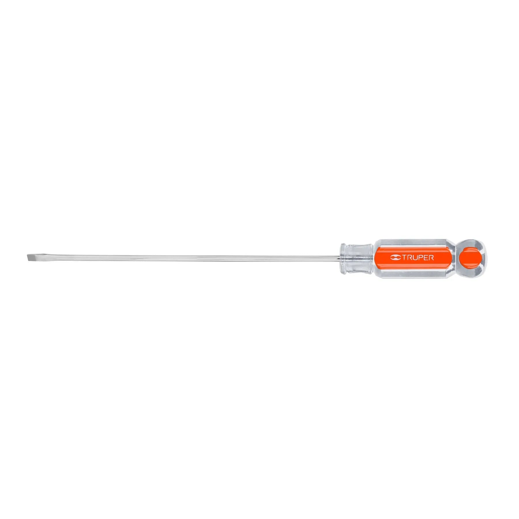 Desarmador cabinet 1/8" x 6" mango de acetato, Truper / 14023-