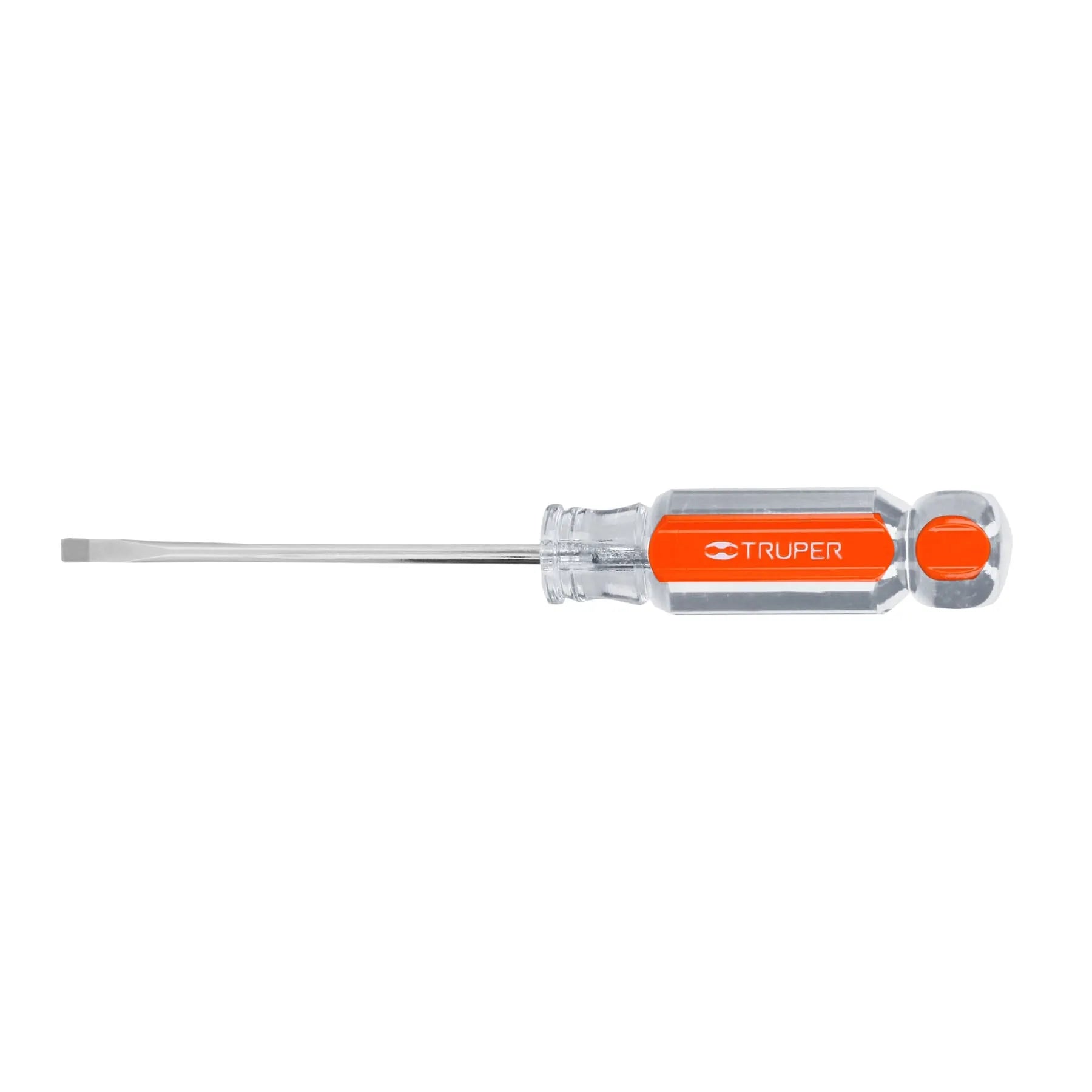 Desarmador cabinet 1/8" x 3" mango de acetato, Truper / 14014-
