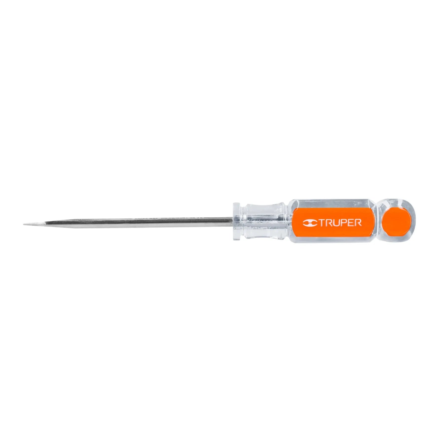 Desarmador plano 1/4" x 4" mango de acetato, Truper / 13996-