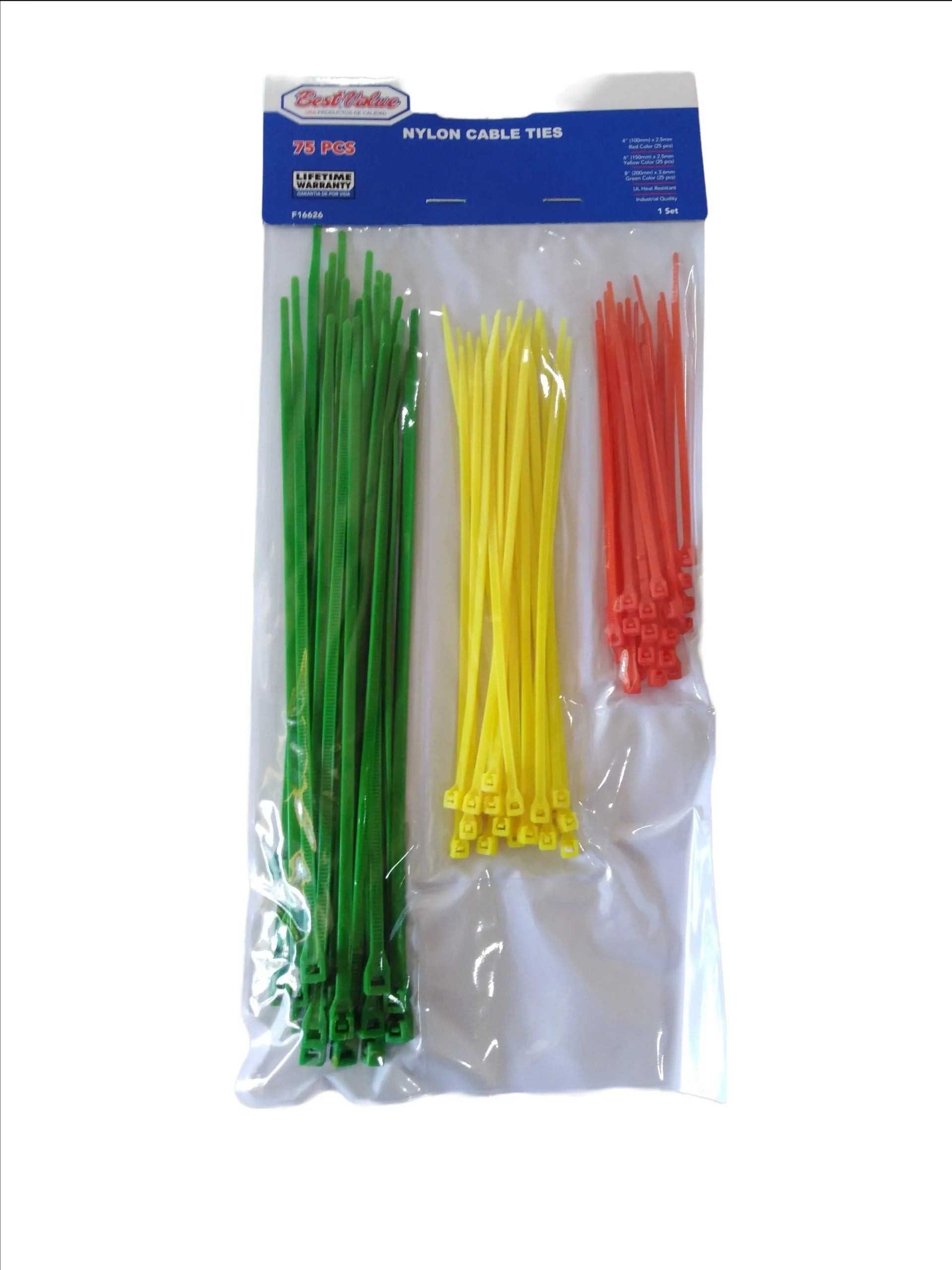 BEST VALUE AMARRA PLASTICA COLORES F16626