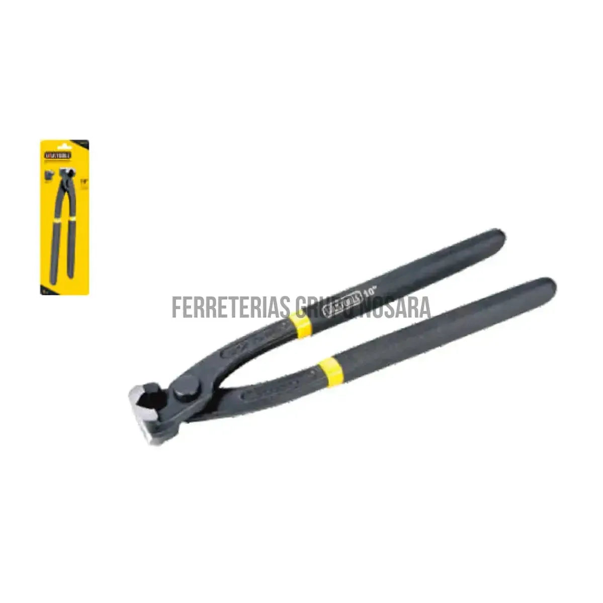 TENAZA MEDIO CORTE 10 DELUXE-