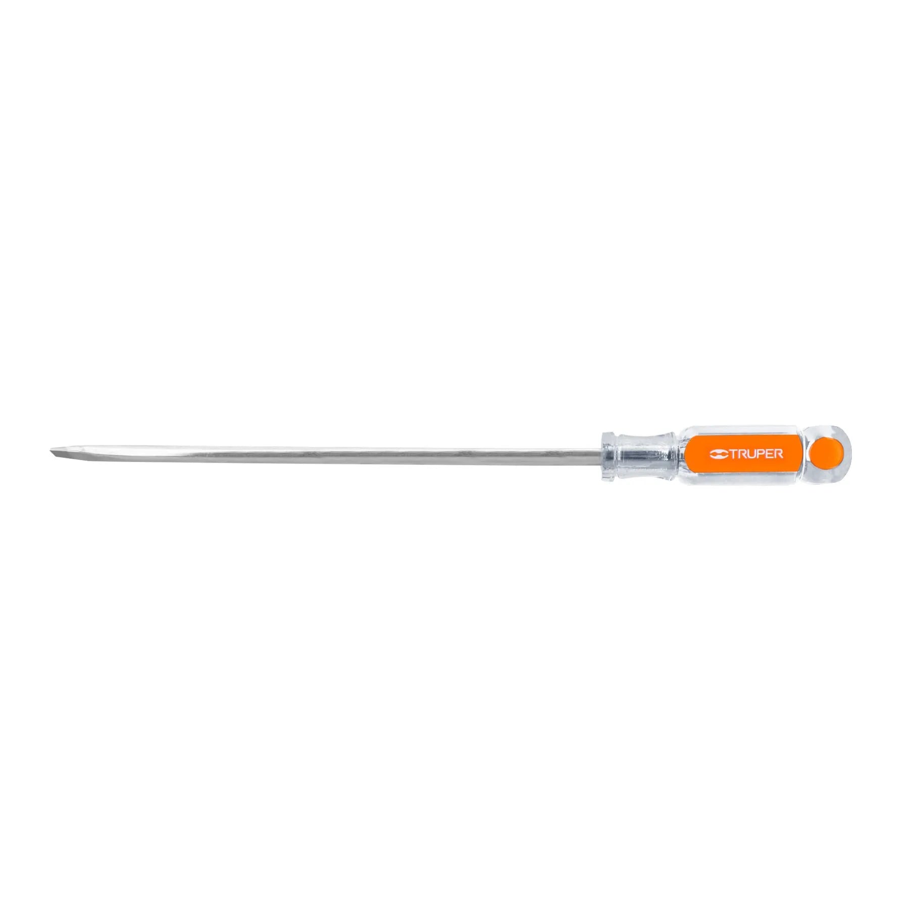 Desarmador plano 5/16" x 10" mango de acetato, Truper / 14005-