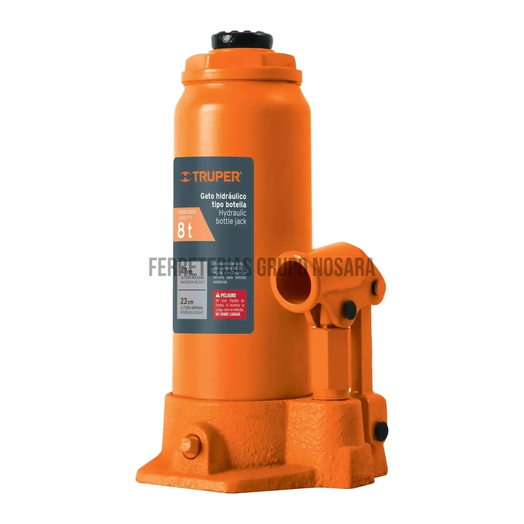 TRUPER GATA HIDRAU 8 TON T/BOTELLA 14816-