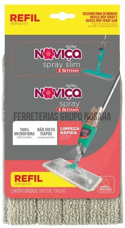 Repuesto para mopa con spray Novica-