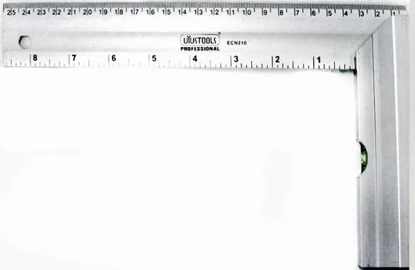 Escuadra Con Nivel Aluminio 10" Uyustools