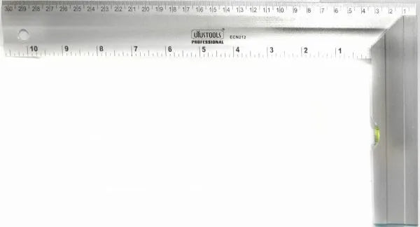 Escuadra Con Nivel Aluminio 12" Uyustools