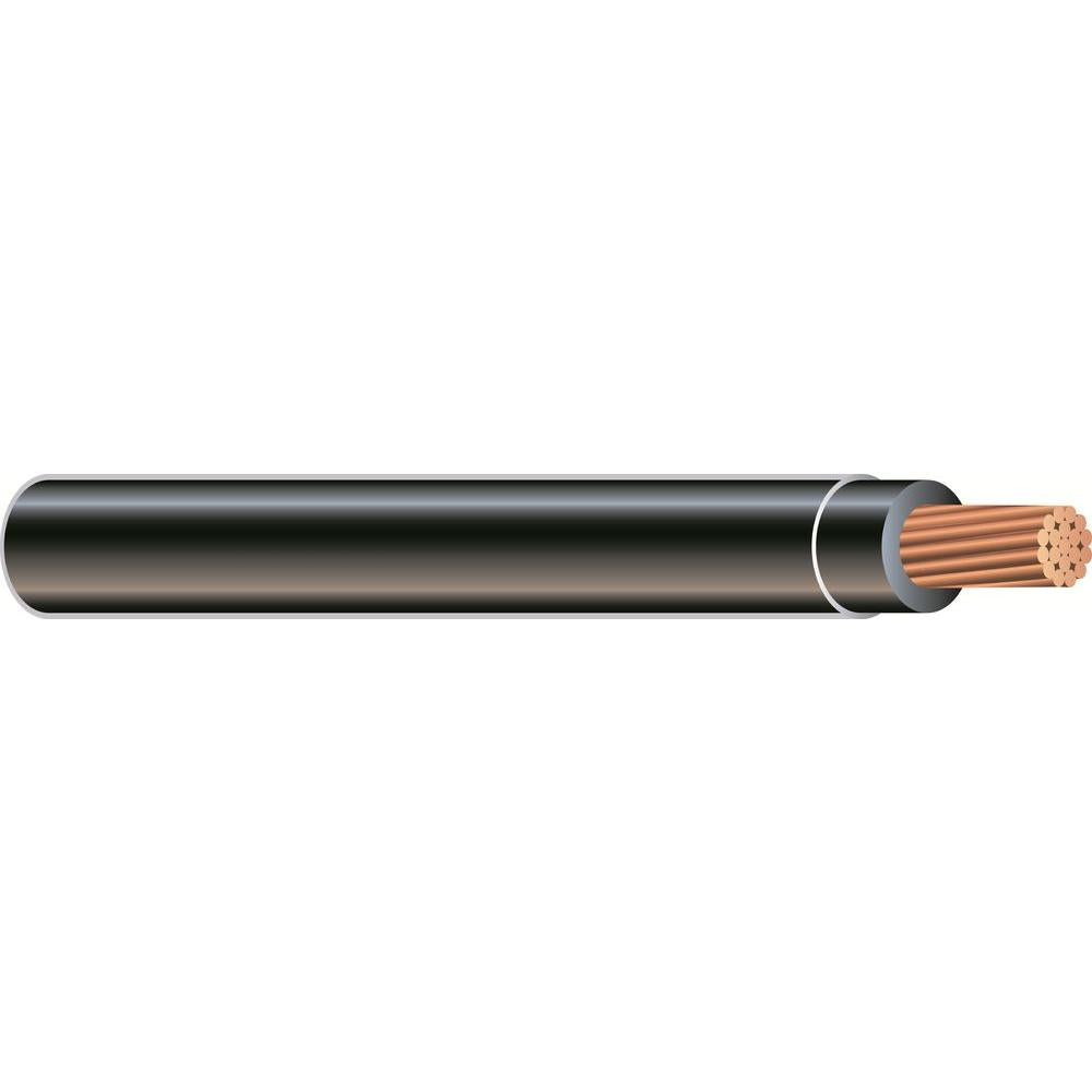 Conducen Cable THHN #12 negro metro