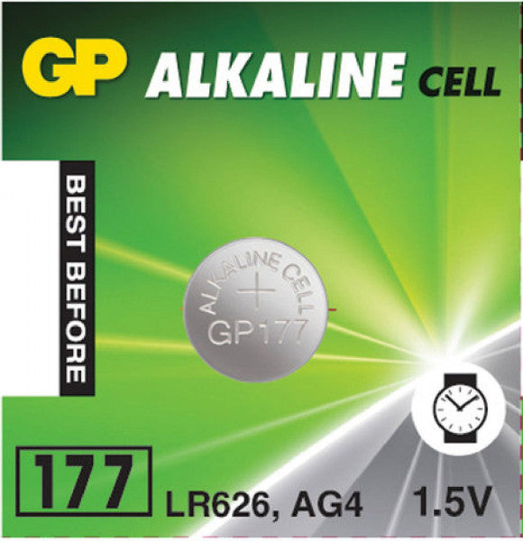 BATERIA ALCALINA LR626/377 10 UNDS GPPBA177F004 GP