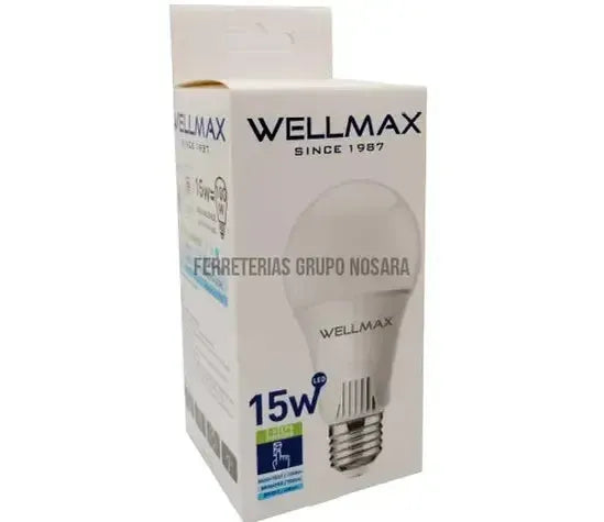 WELLMAX BOMB LED RECARG-EMERG 9W 6500K-