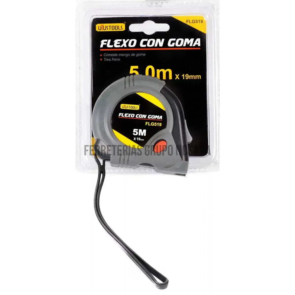 Huincha Medir 5mt Flg519 Uyustools-