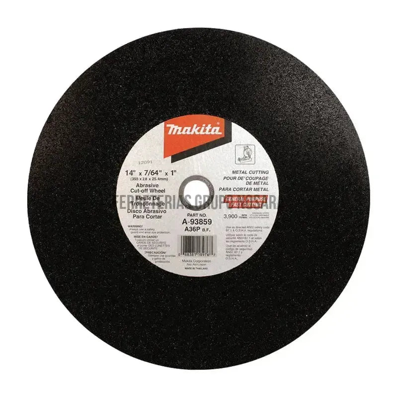MAKITA DISCO METAL 14" 93859-25-