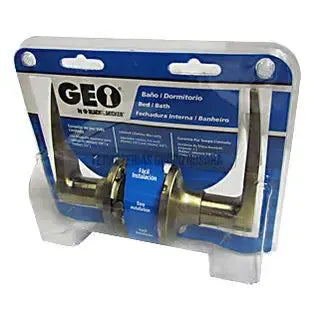 Cerradura manija de privacidad bronce antiguo Newport Geo / 91150-035-