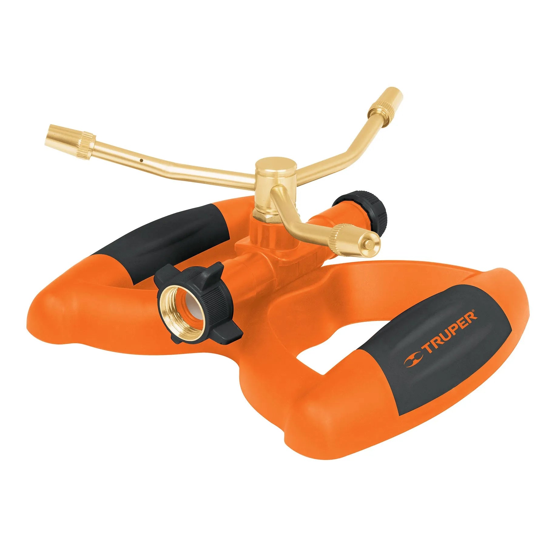 Aspersor metálico de 3 brazos con base plástica, TRUPER / 11298