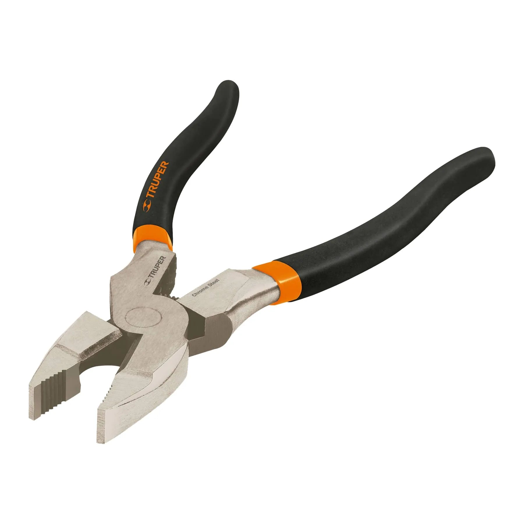 Pinza para electricista 9' alta palanca mango PVC, Truper / 17328-