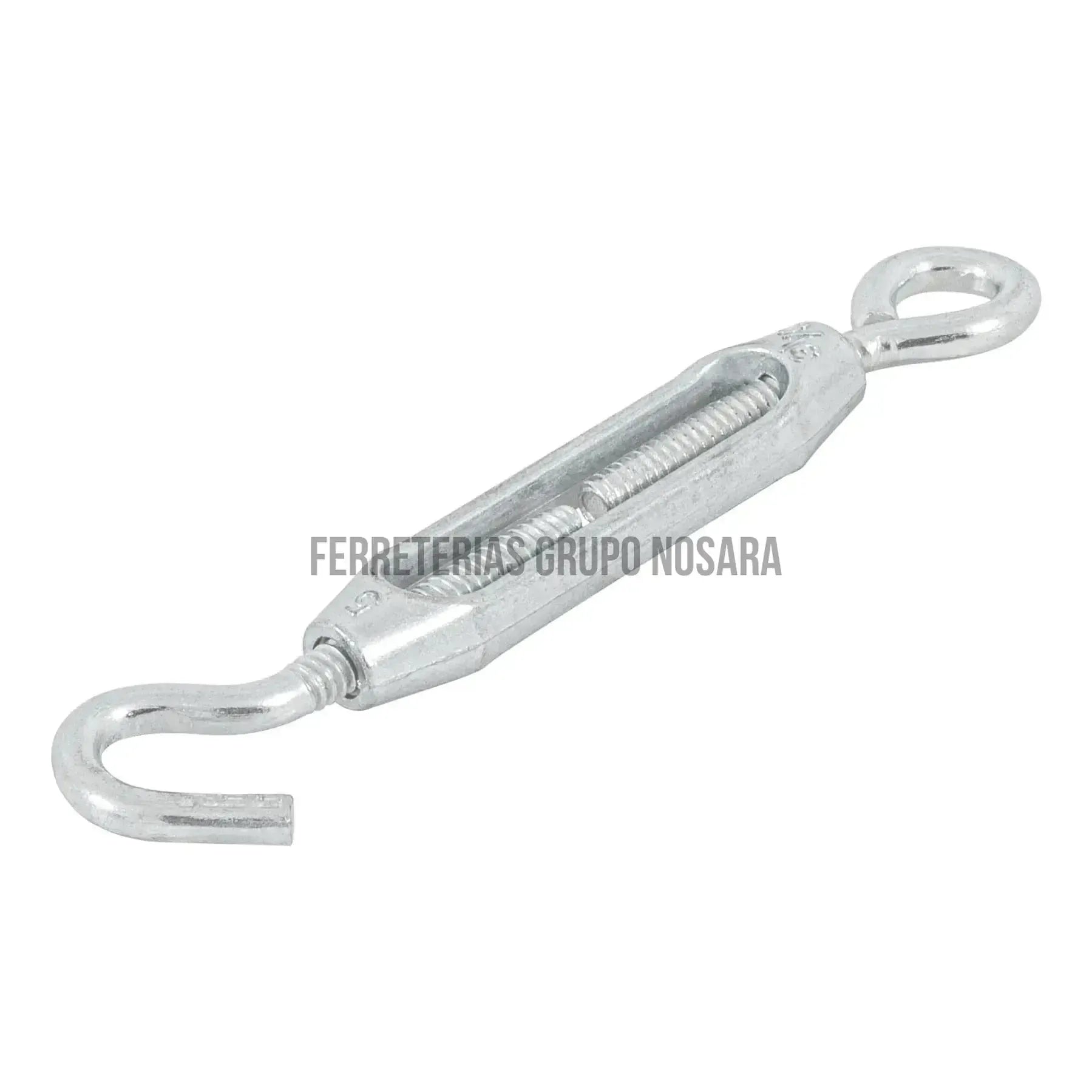 Tensor zinc 3/16" gancho-argolla, Fiero TEN3/16 44053-