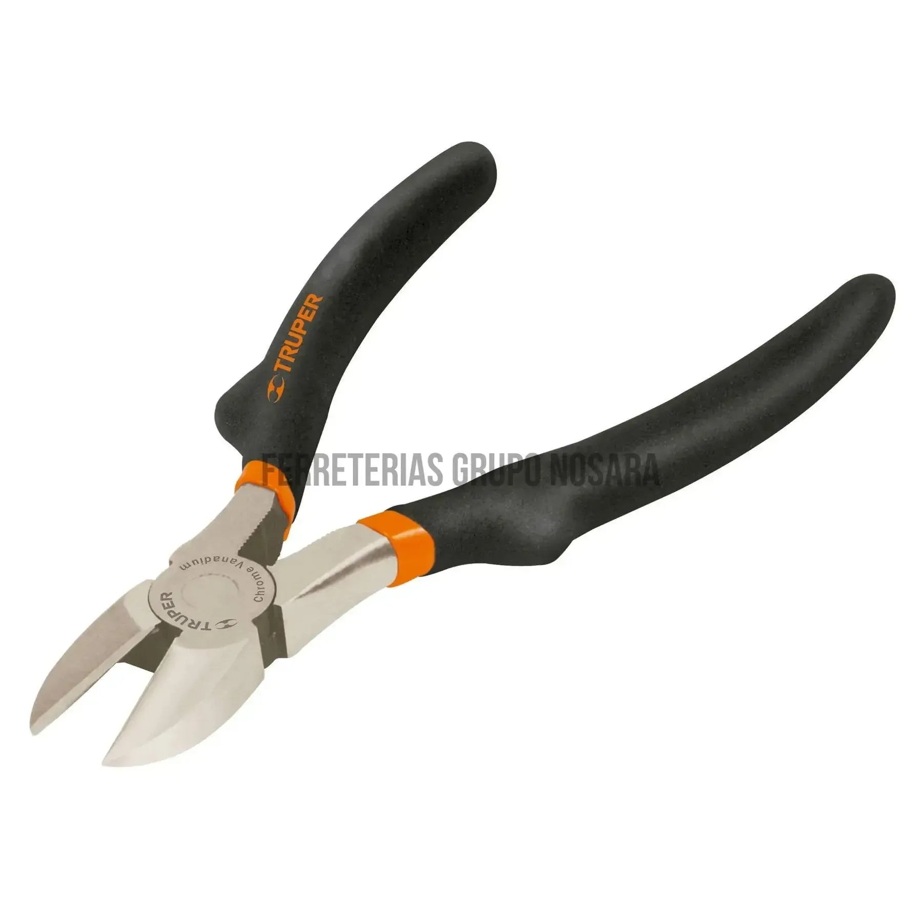 Pinza de corte diagonal 7' mango de PVC, Truper / 17313-