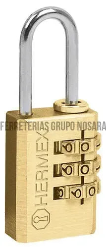TRUPER CANDADO COMB 20MMCL-20C HERMEX-