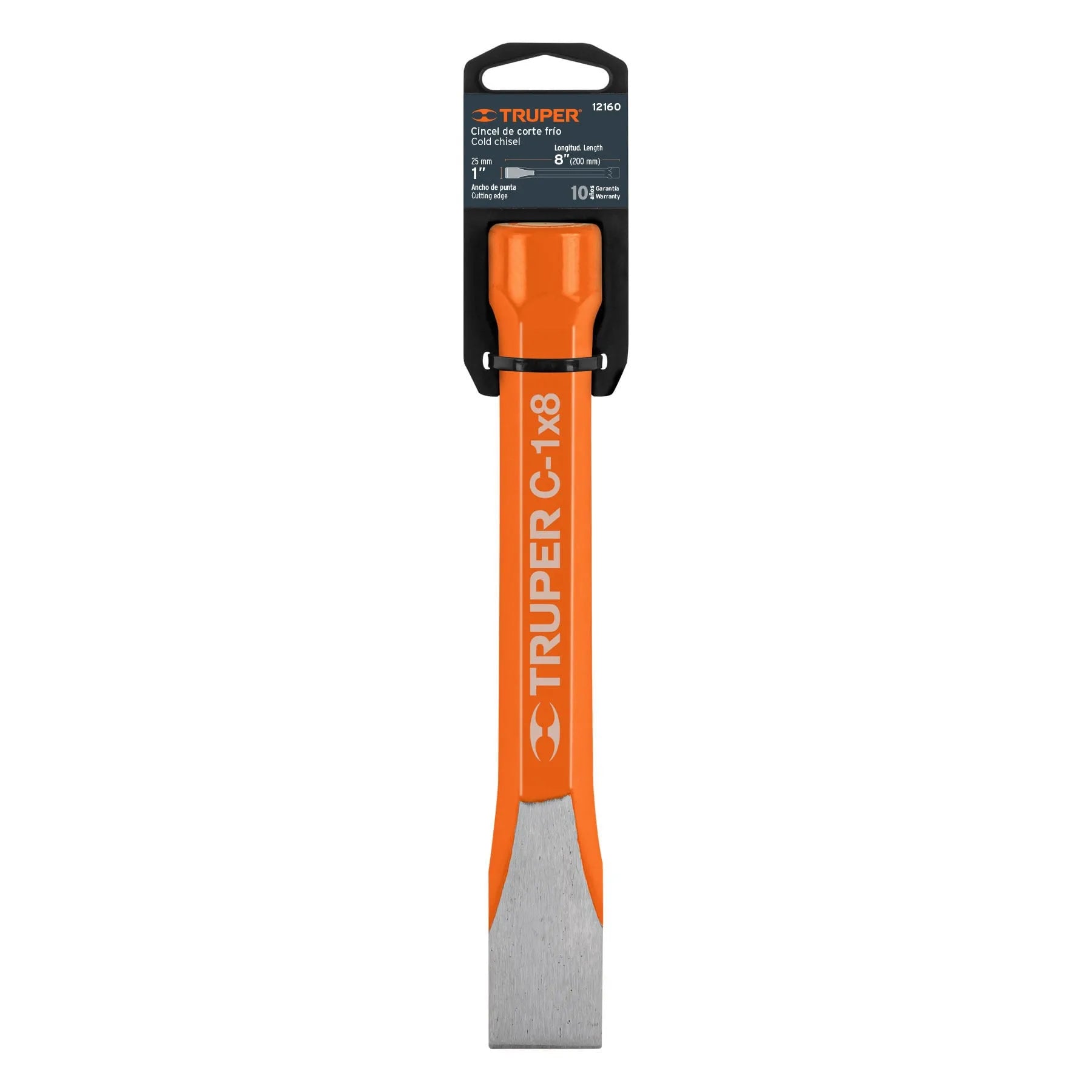 Cincel de corte frío de 1 X 8 TRUPER / 12160-