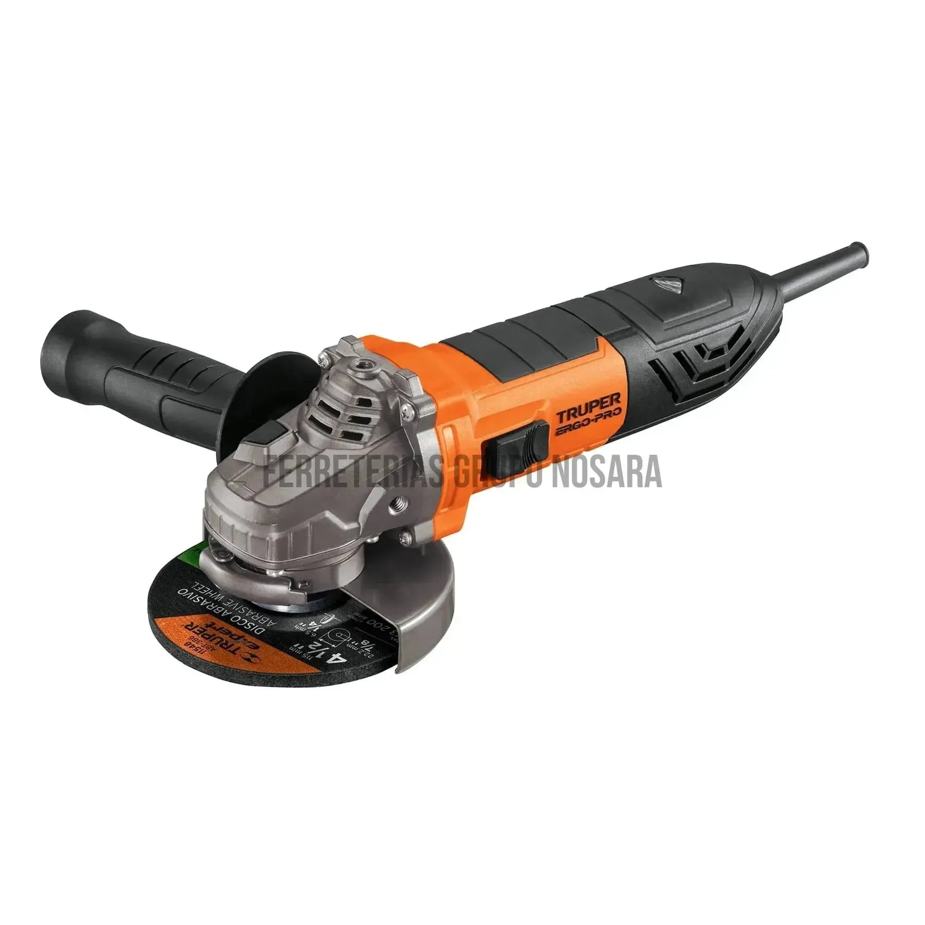 Esmeriladora angular 4-1/2" 850 W, ERGO-PRO, Truper-