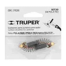 Bolsa con 2 carbones de repuesto para PULA-7A3, Truper / 16739-