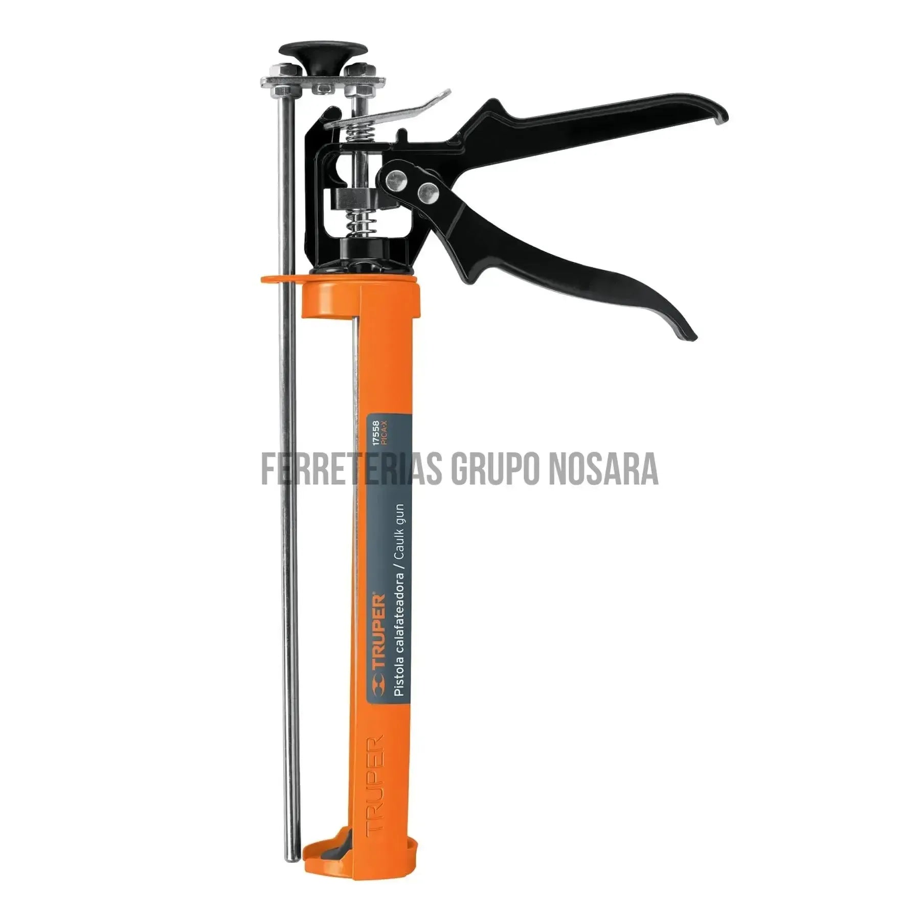 Pistola calafateadora tipo esqueleto, reforzada, Truper / 17558-