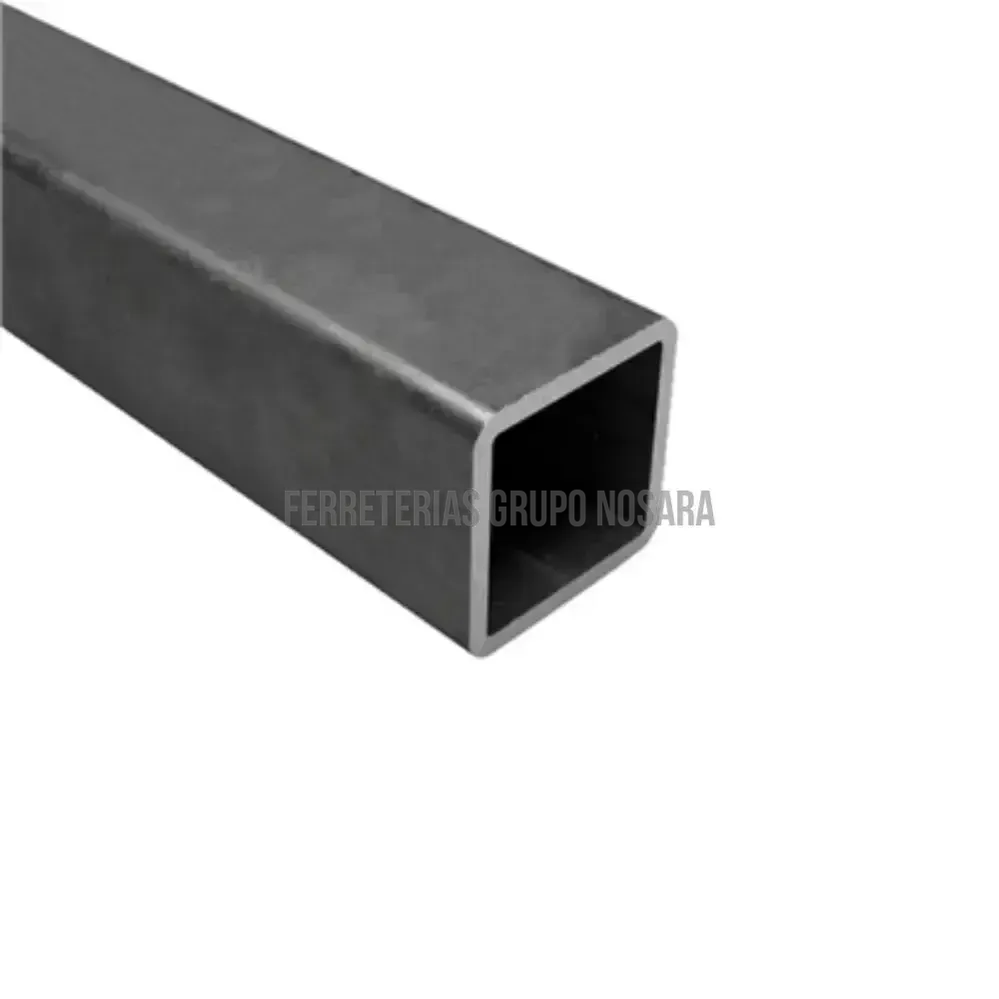 TUBO NEGRO CUAD 6X6X3.17MM-
