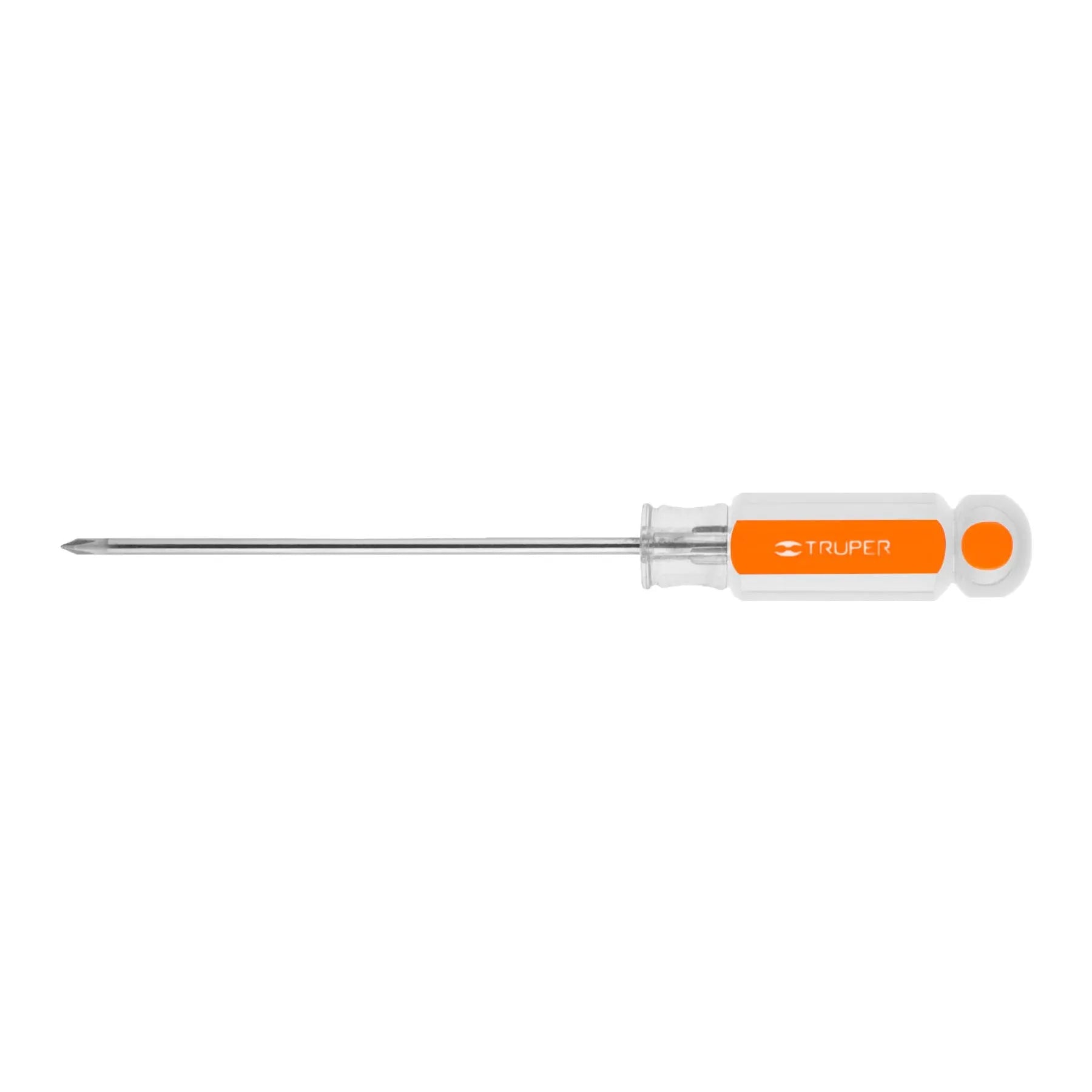 Desarmador de cruz 1/8" x 4" mango de acetato, Truper / 14053-