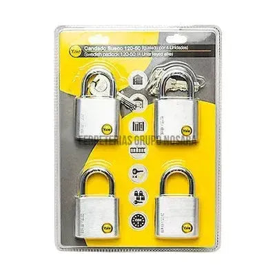 YALE CERRADURA IGUALADAS P/AUTO-