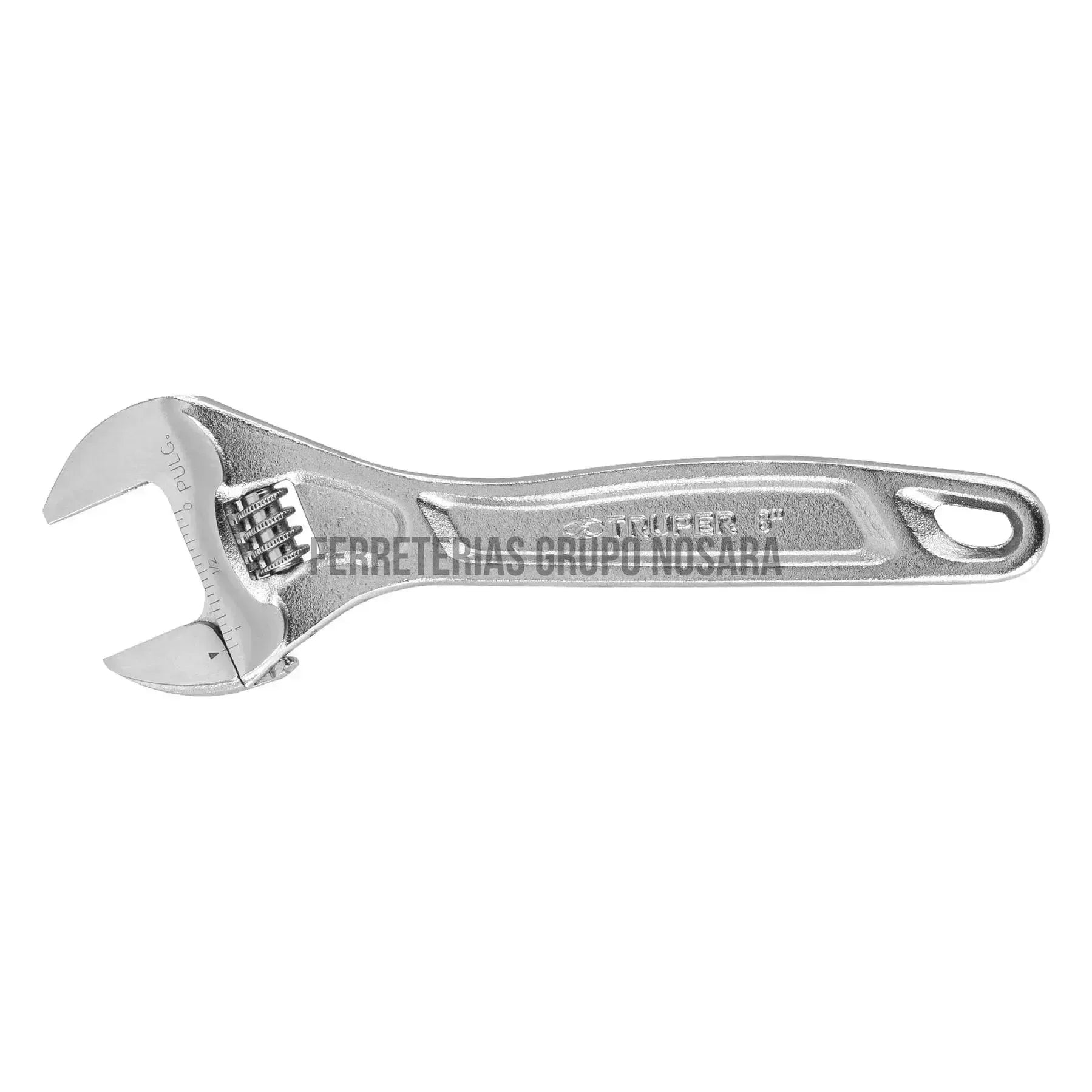 Llave ajustable (perico) 8" profesional cromada, Expert / 15506-