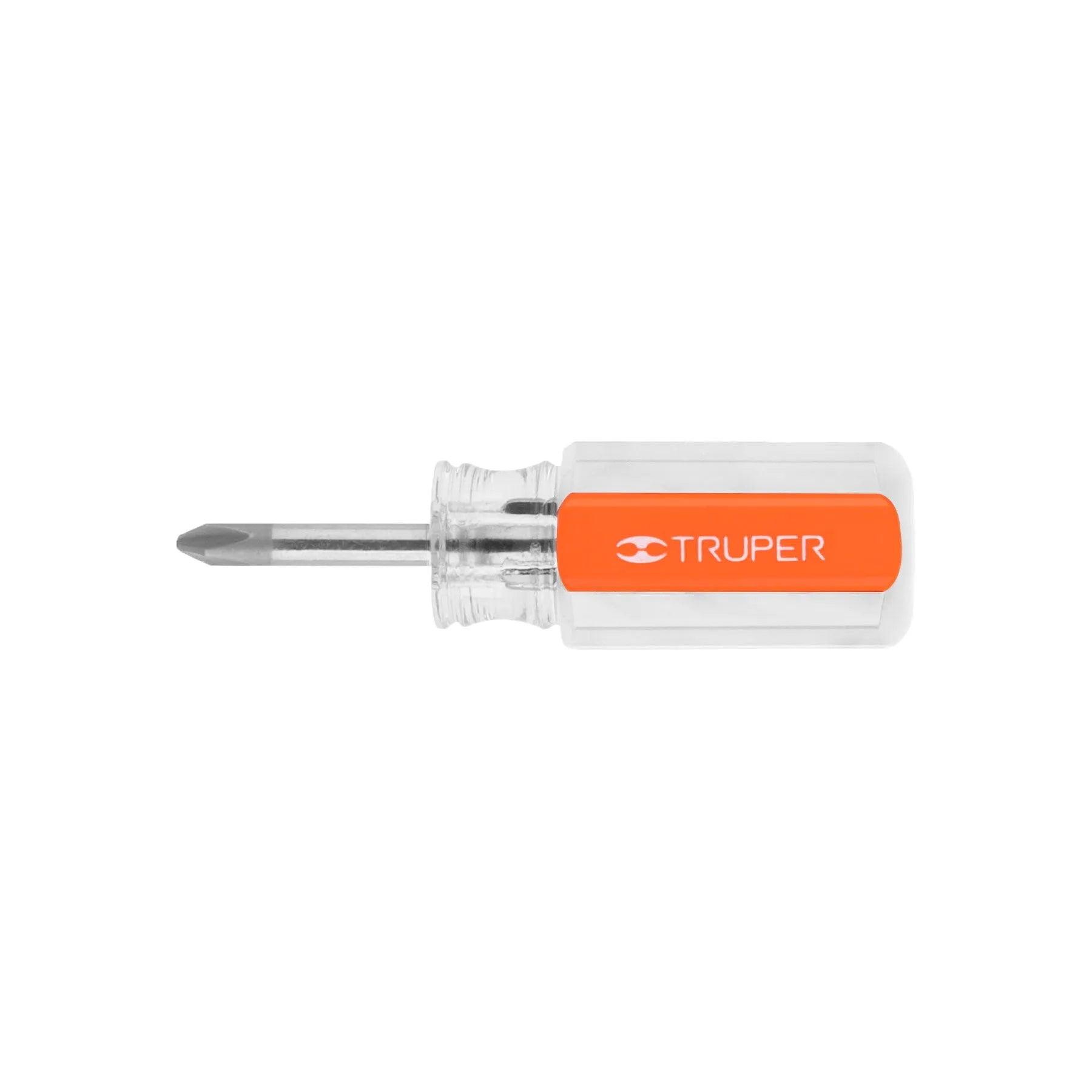 Desarmador de cruz 1/4" x 1-1/2" mango de acetato, Truper / 14071-