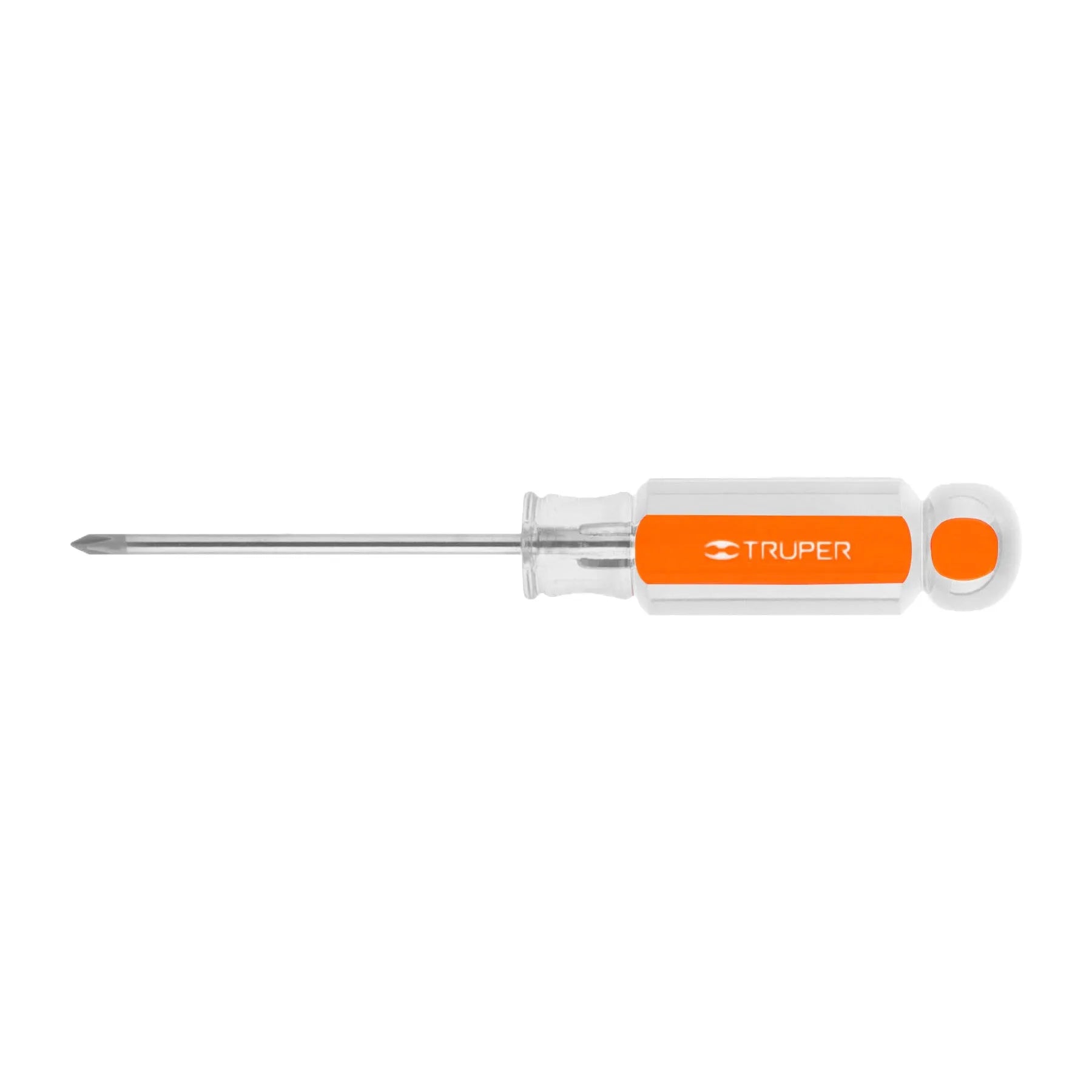 Desarmador de cruz 1/8" x 2-1/2" mango de acetato, Truper / 14050