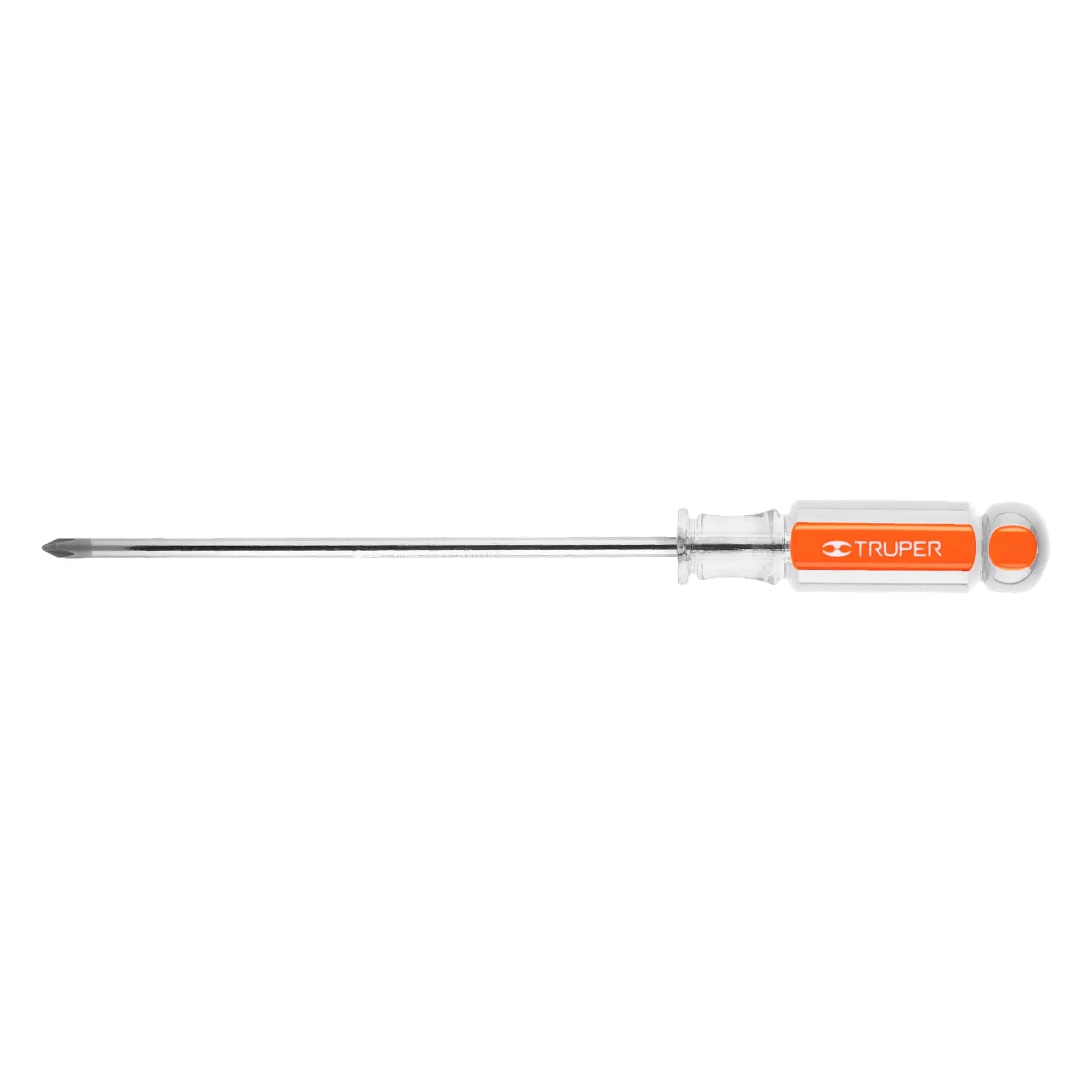 Desarmador de cruz 3/16" x 6" mango de acetato, Truper / 14065-
