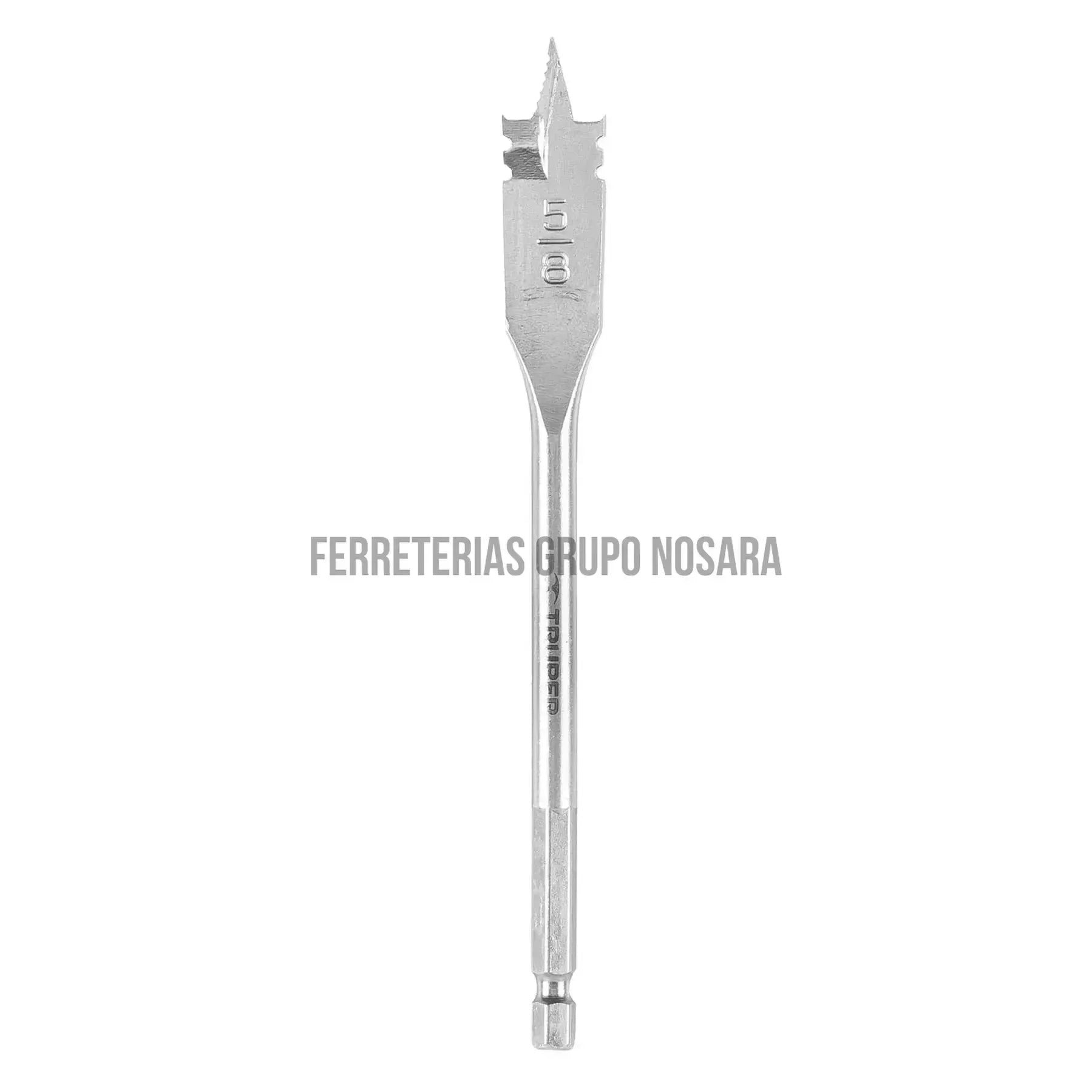 Broca plana de manita 5/8" para madera, Truper / 11375-