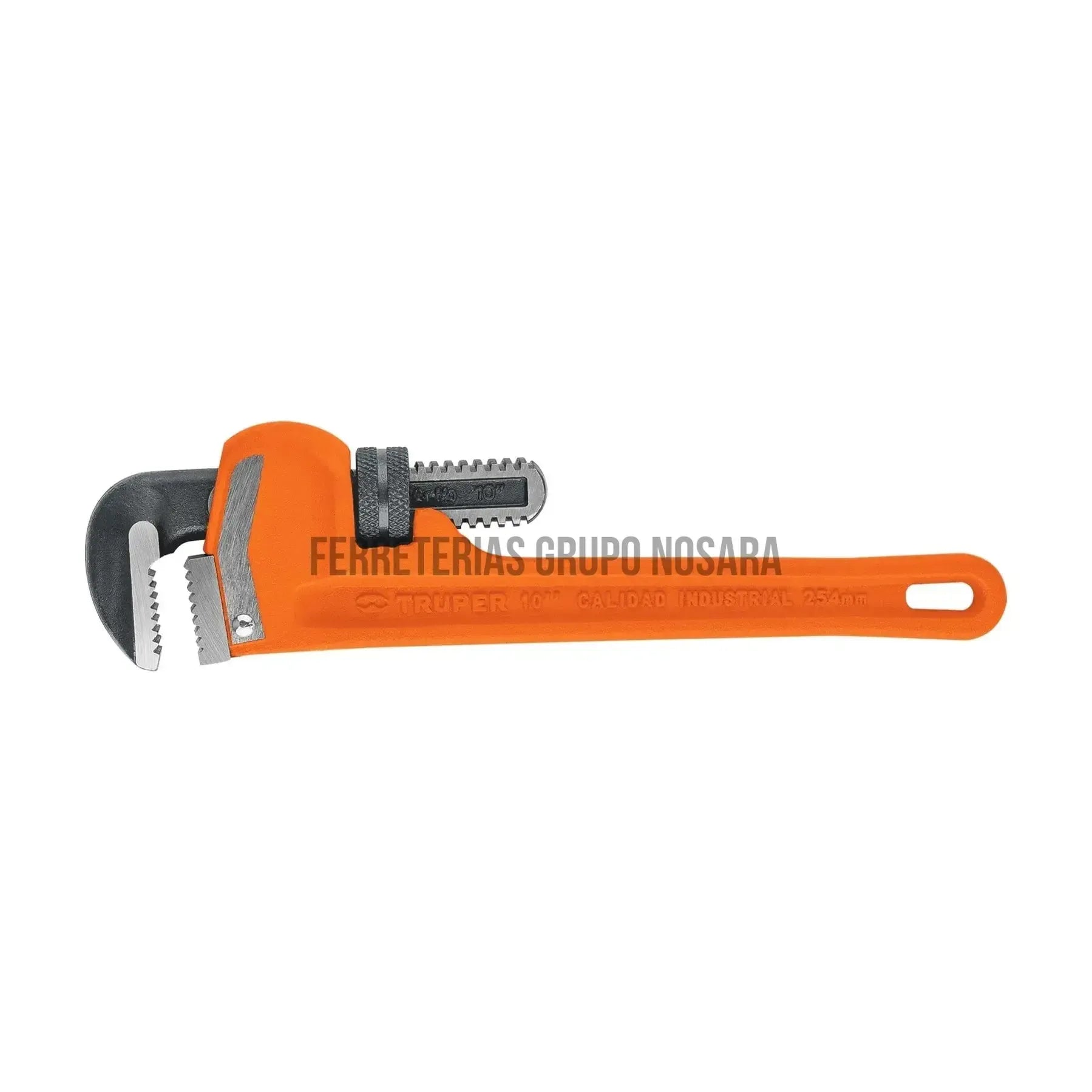 Llave stilson 10" cuerpo robusto de hierro dúctil, Truper / 15836-