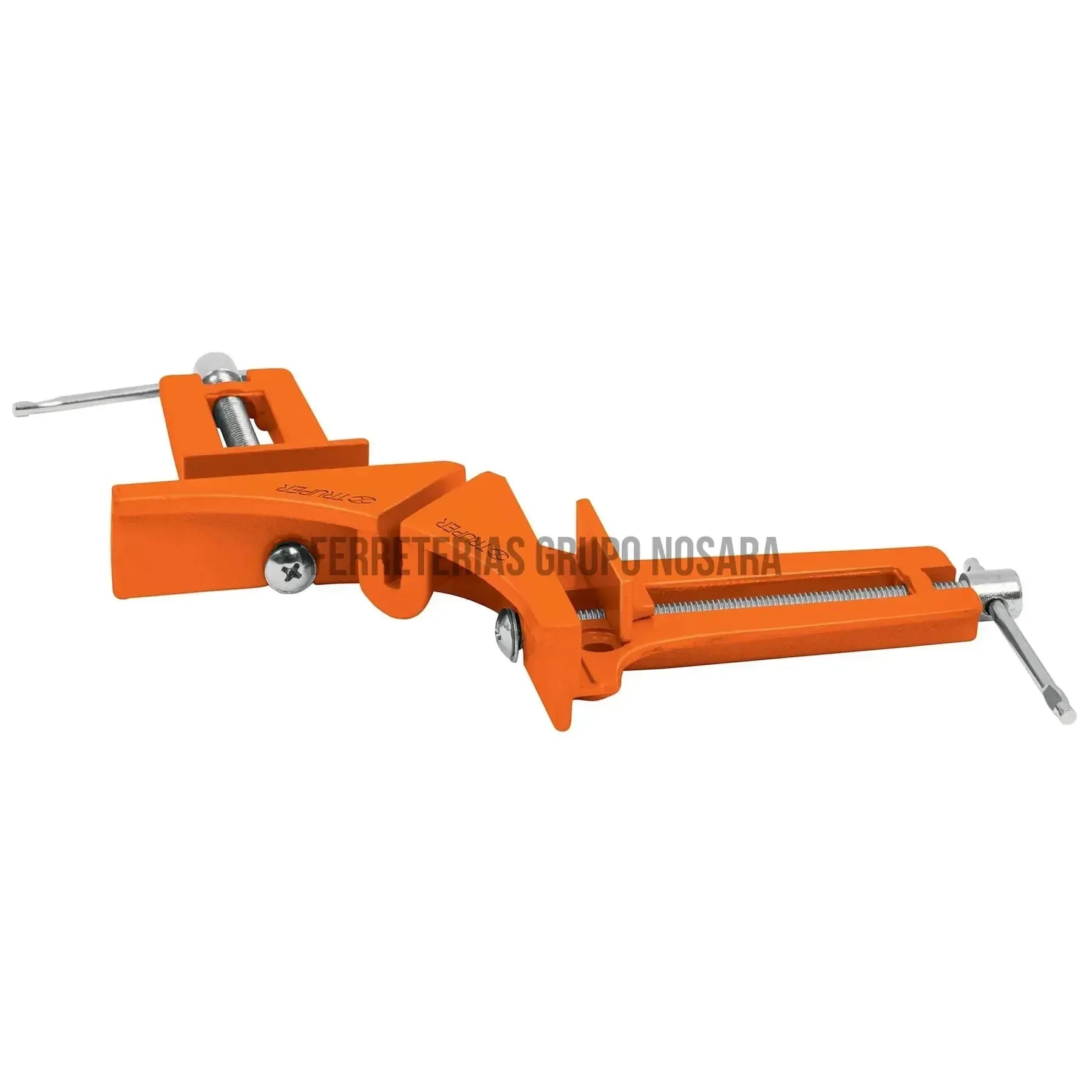 Prensa esquinera de 3" profesional, cuerpo aluminio, Truper / 17690-