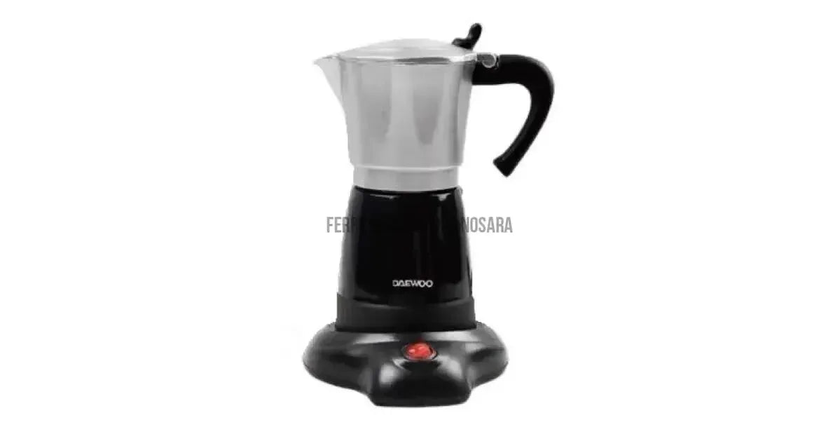 DAEWOO MOKA & ESPRESSO COFFE MAKER SILVER DE-MKP1648S-